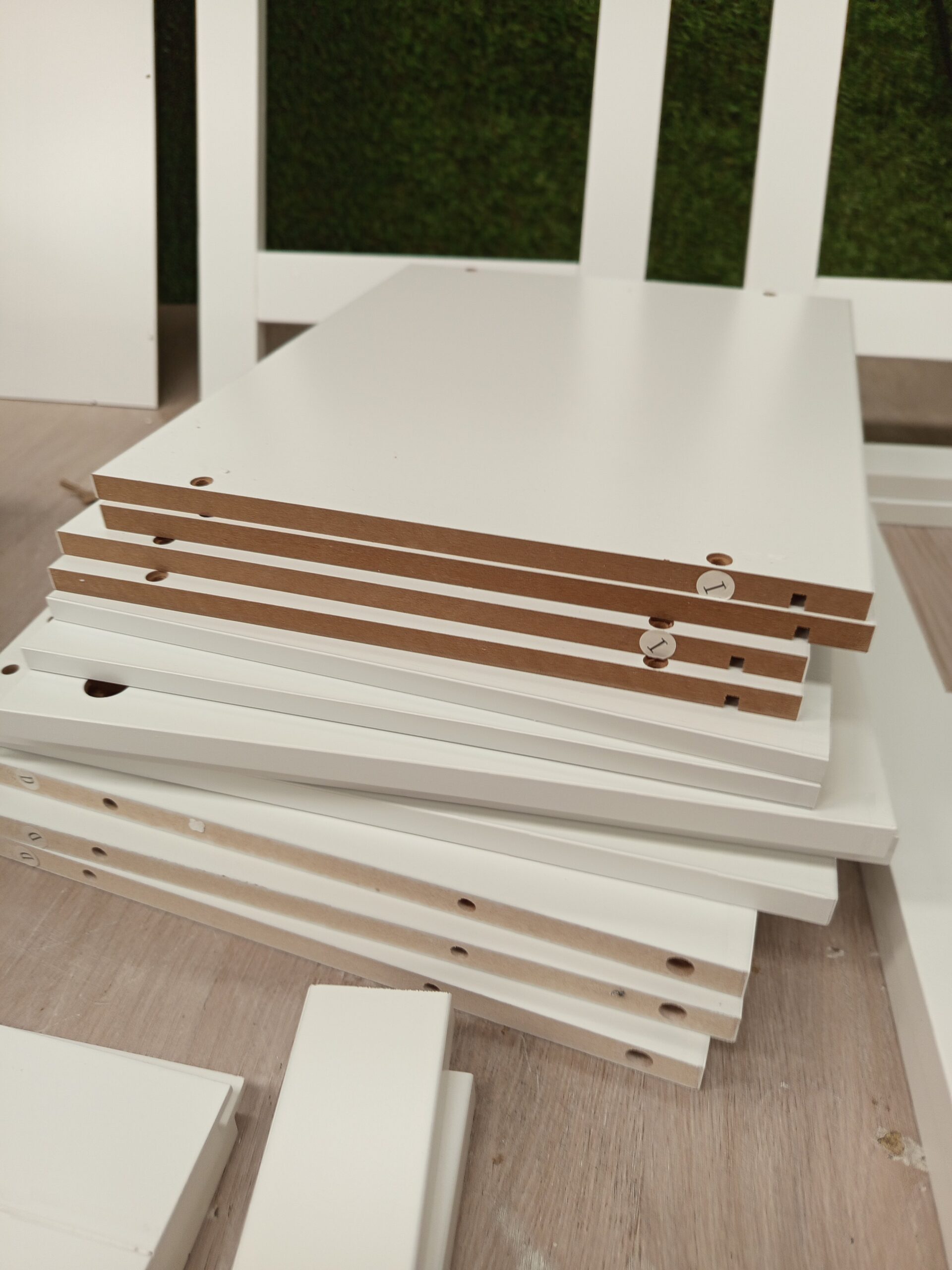 VASAGLE Mueble de Baño BBC66WT. - Imagen 4