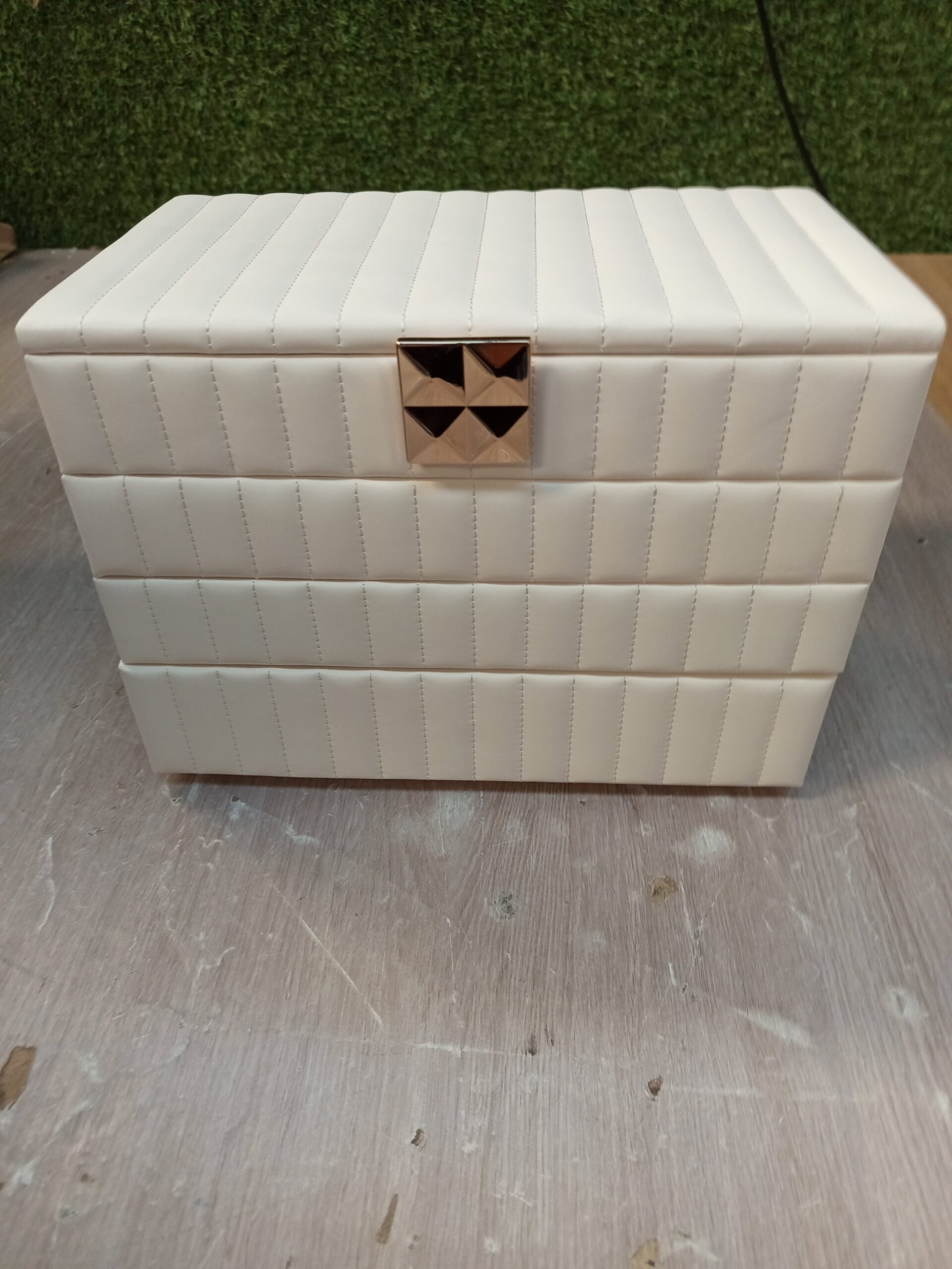 SONGMICS HOME ANAH Colección Caja Joyero Apilable JBC181W01. - Imagen 4