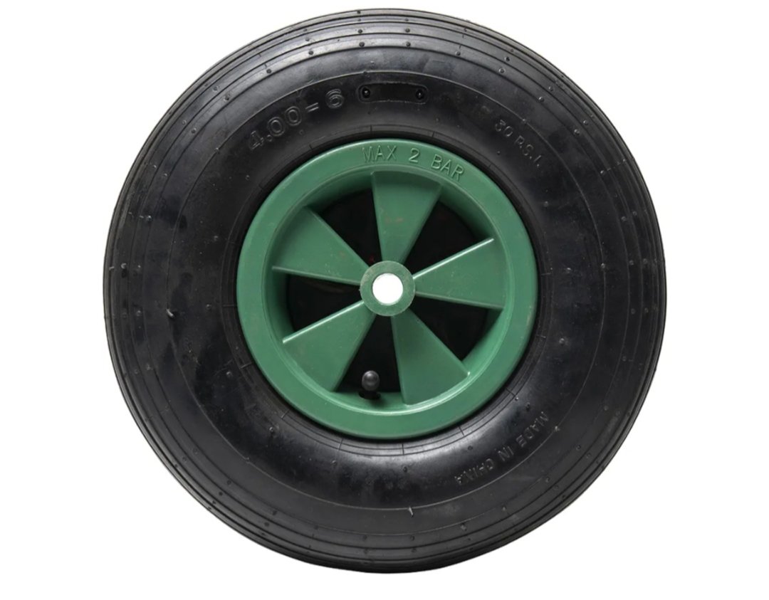Rueda inflable verde WERKA PRO.