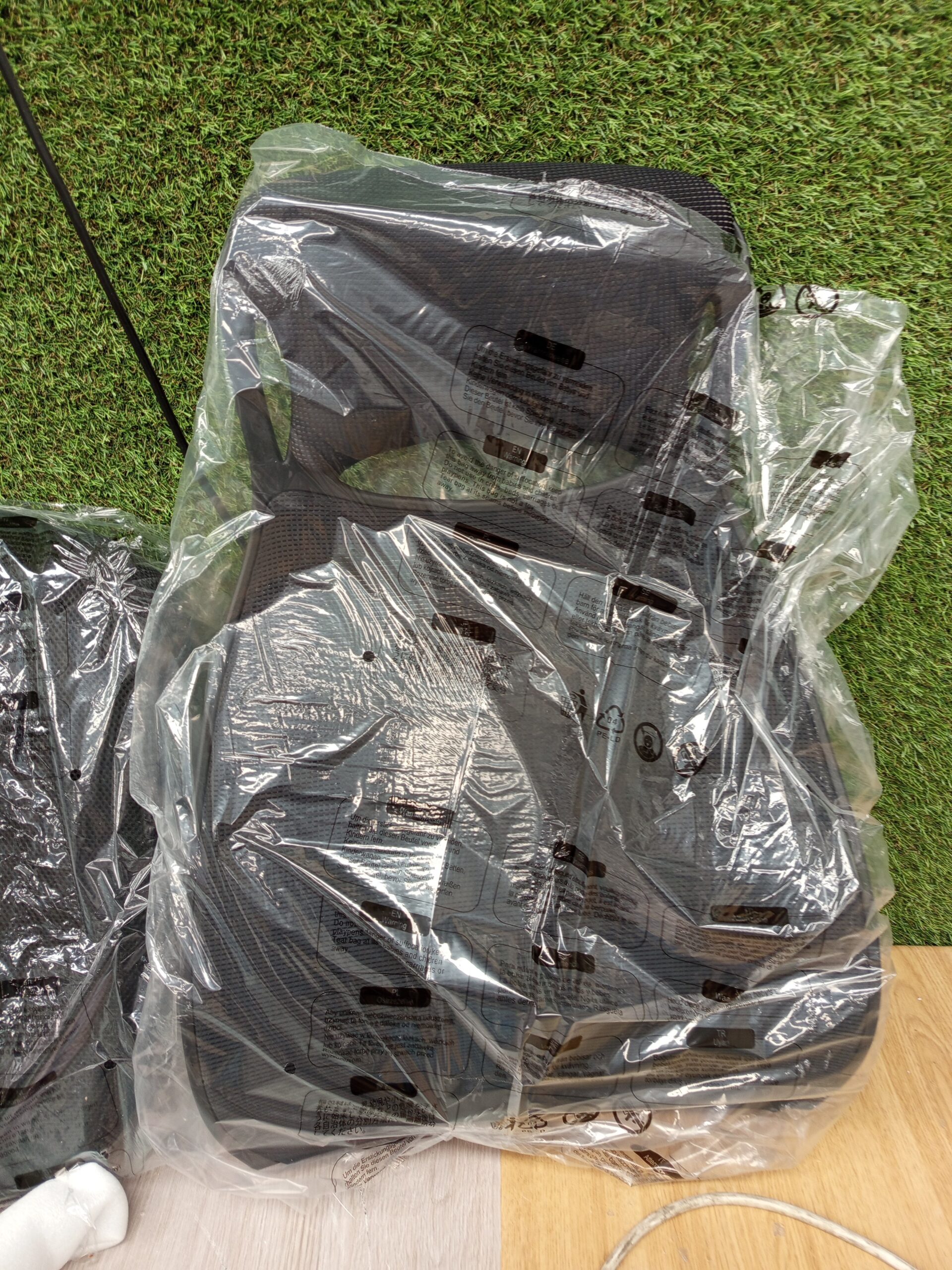 SONGMICS OBN86BK Silla giratoria de Oficina. - Imagen 6