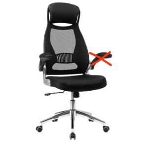 SONGMICS OBN86BK Silla giratoria de Oficina.