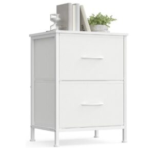 SONGMICS Cómoda, con 2 Cajones LGS312WH01