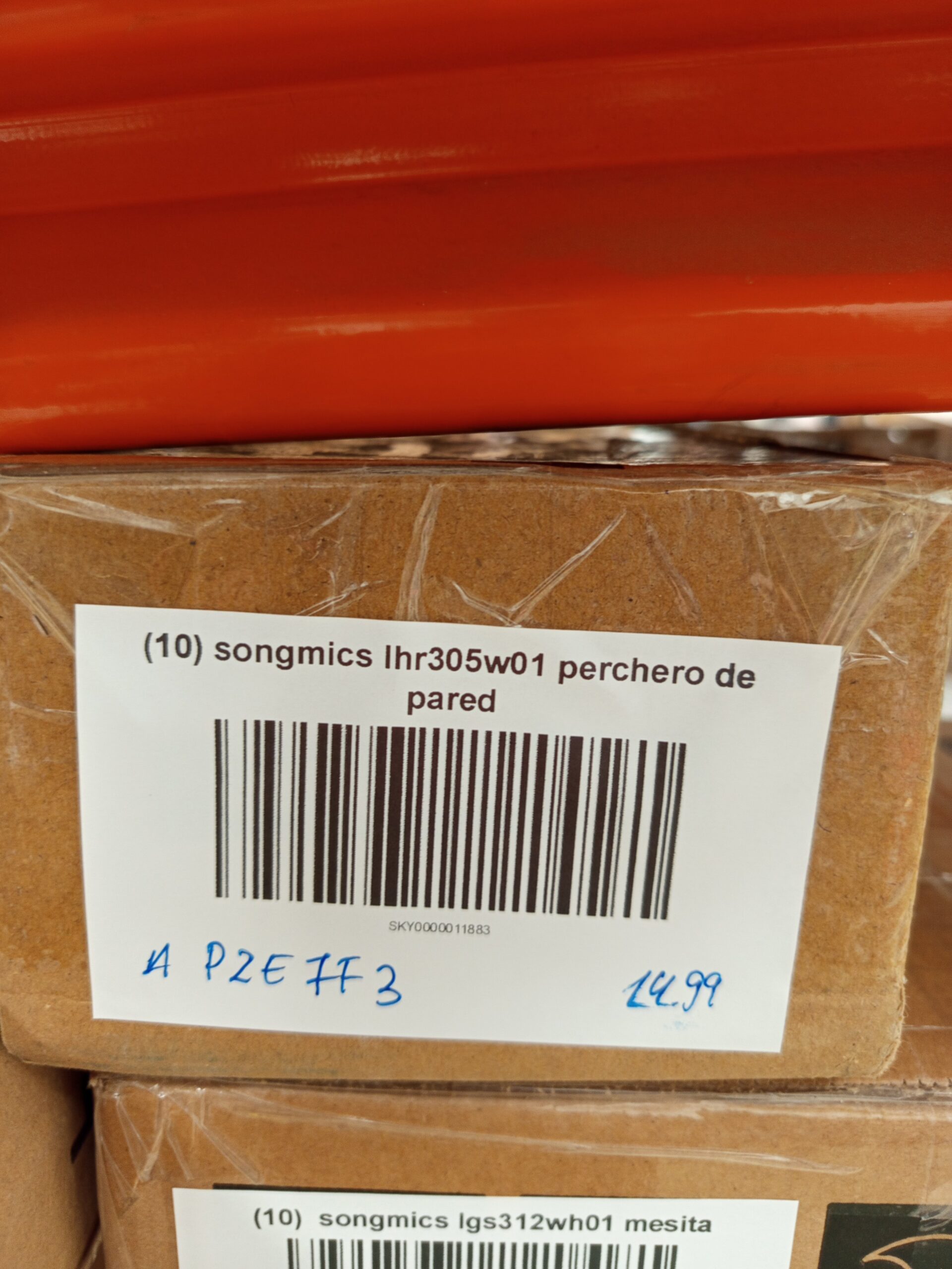 Perchero de pared SONGMICS LHR305W01. - Imagen 7