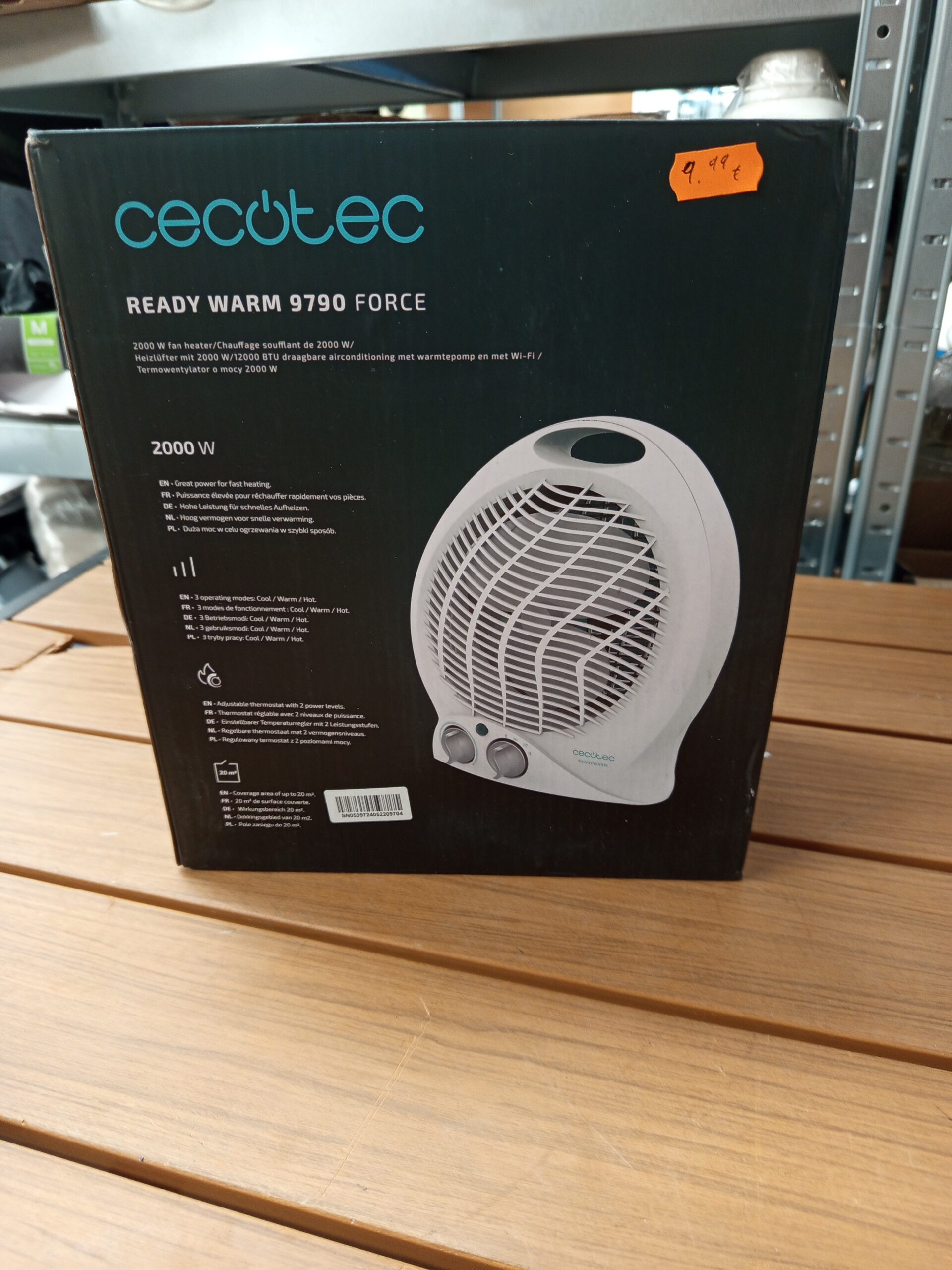 Ready Warm 9790 Force con 2000 W, - Imagen 5