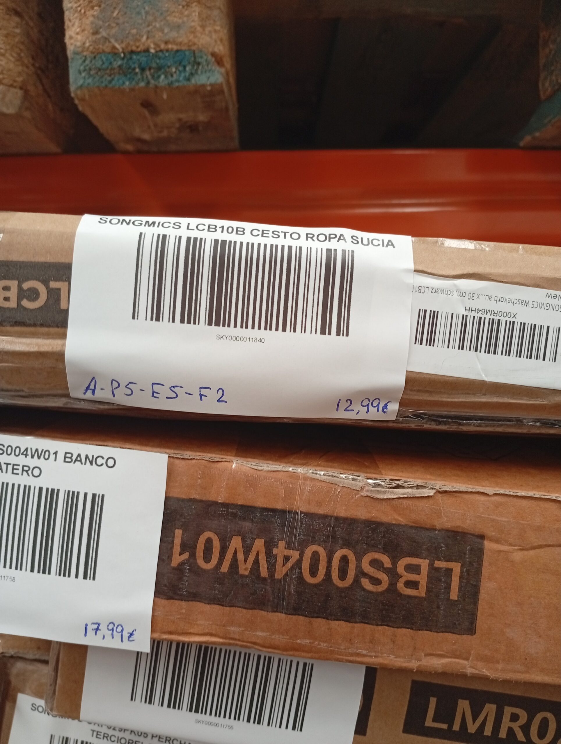 SONGMICS LCB10B CESTO ROPA SUCIA - Imagen 7