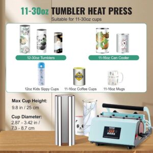Prensa de tazas - WBFCHP30OZ - VEVOR