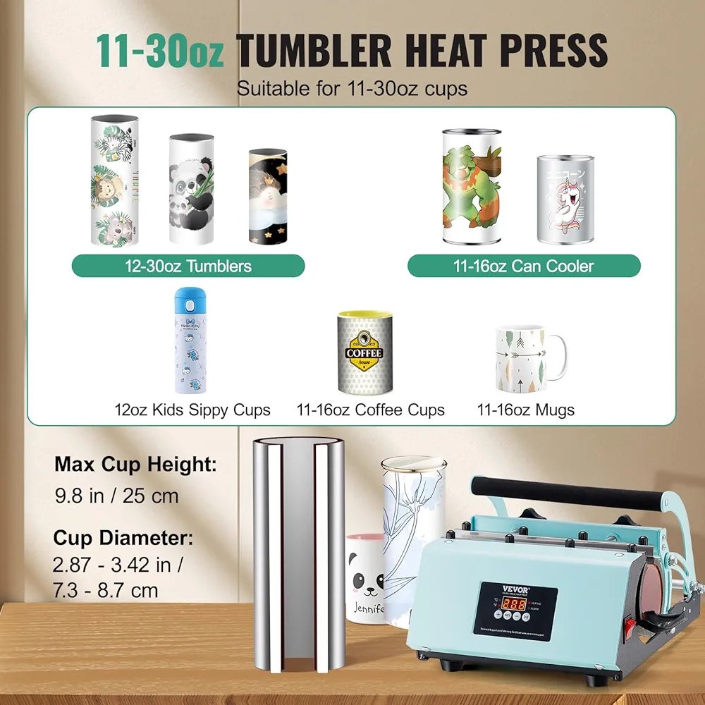 Prensa de tazas - WBFCHP30OZ - VEVOR