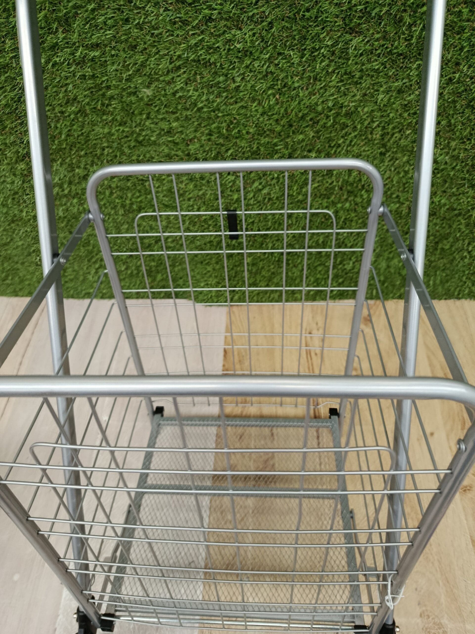 Carrito Plegable - Plegable, Plateado - dbest. - Imagen 4