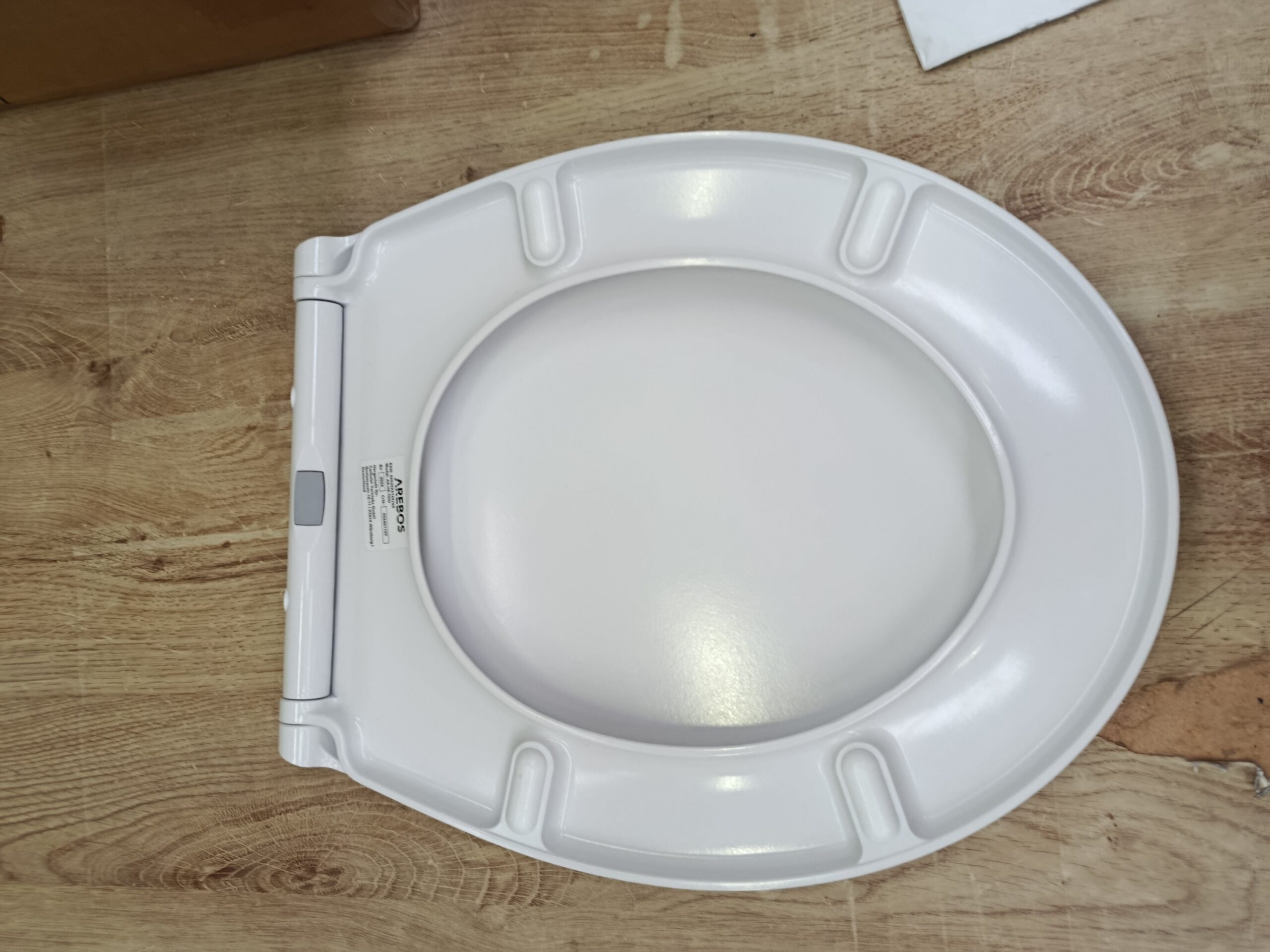 AREBOS Tapa ovalada de inodoro - Imagen 5