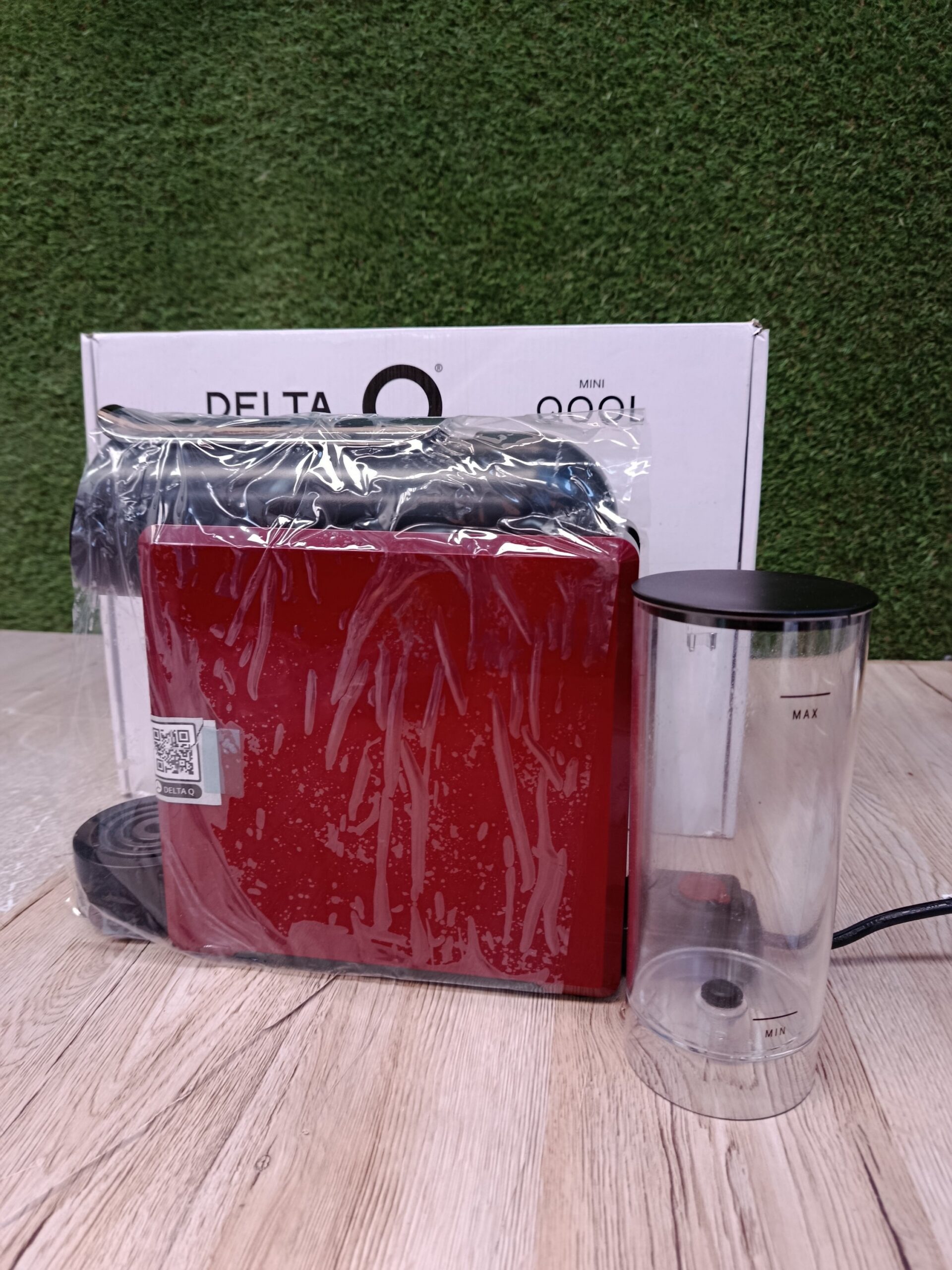 Cafetera para Cápsulas - Mini Qool Roja - Delta Q. - Imagen 7