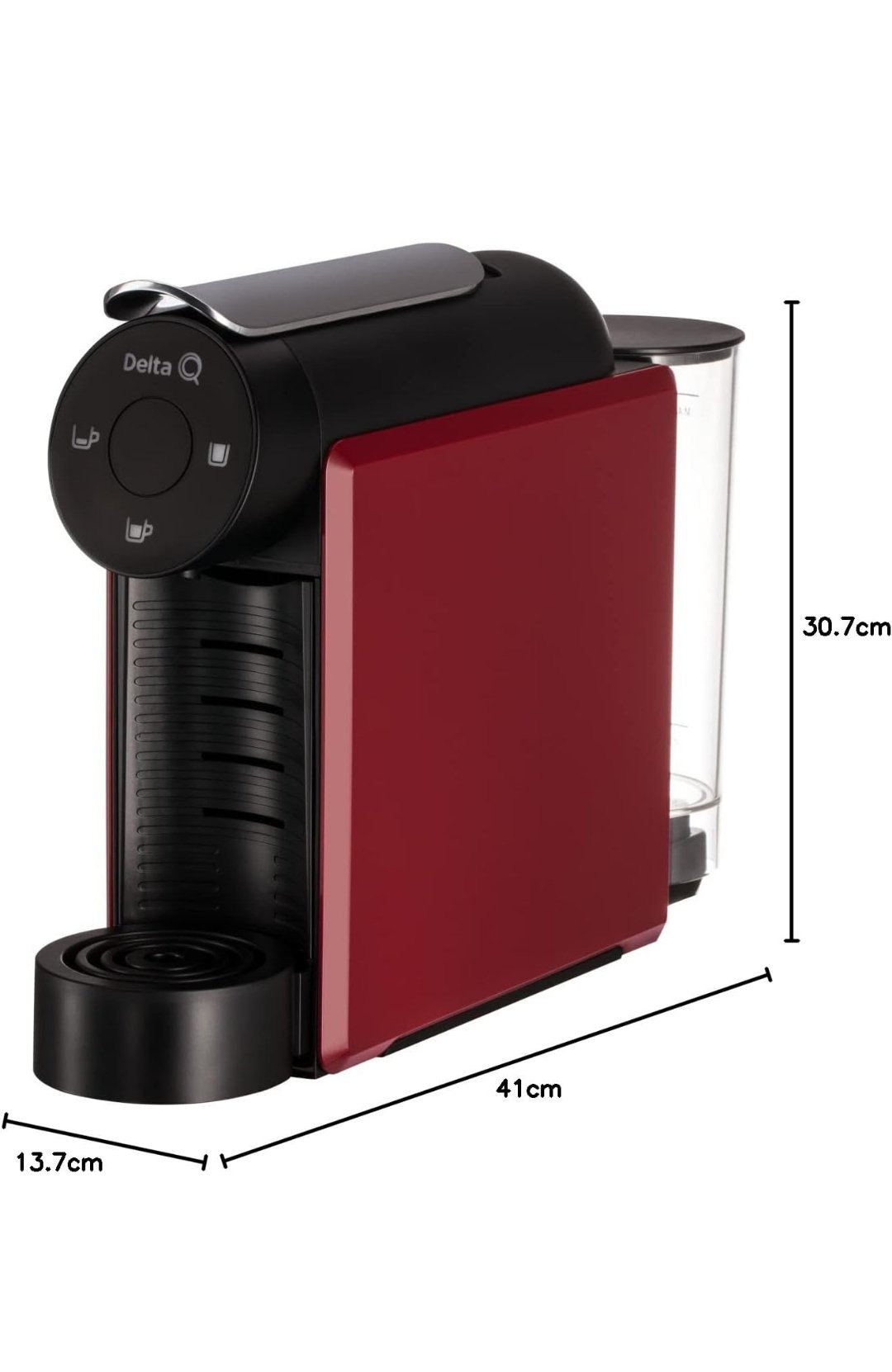 Cafetera para Cápsulas - Mini Qool Roja - Delta Q. - Imagen 3