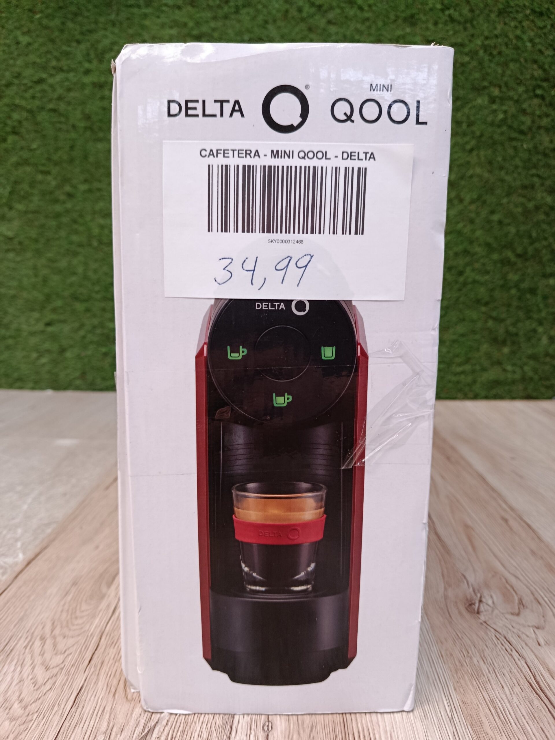 Cafetera para Cápsulas - Mini Qool Roja - Delta Q. - Imagen 8