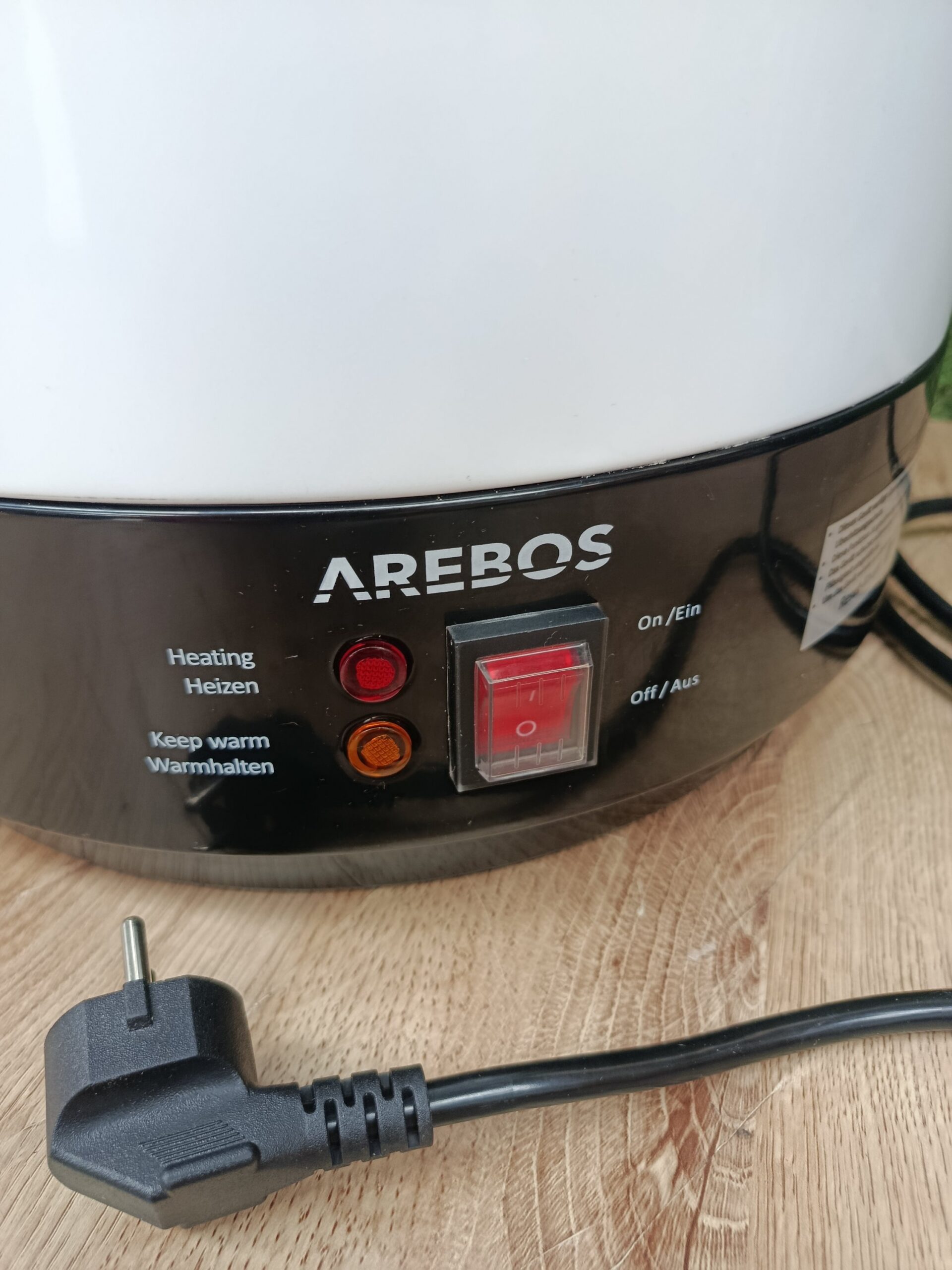 Arebos Conservadora 28L 2500W con Termostato, Blanco - Imagen 7