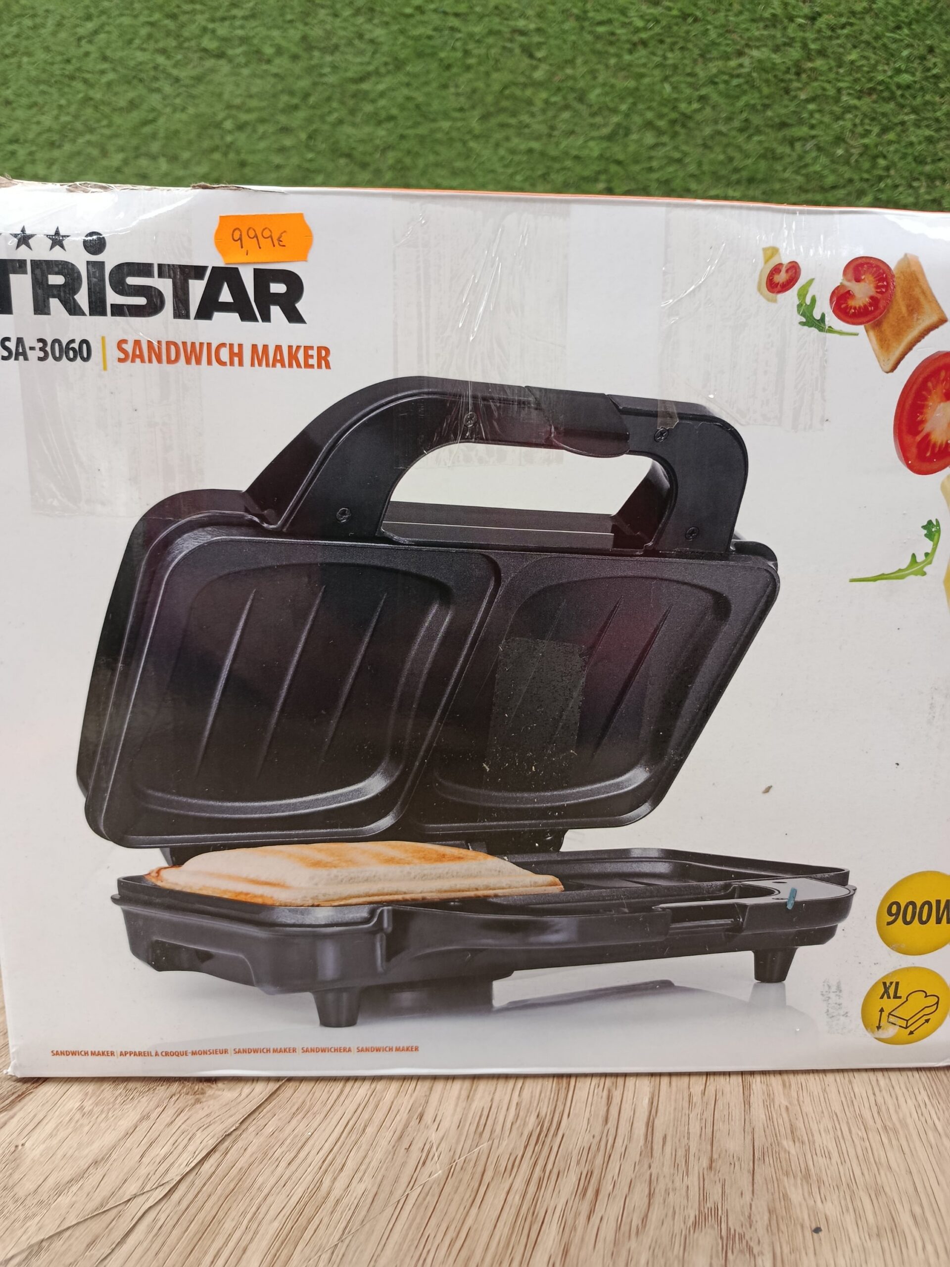 TriStar SA-3060 Sandwichera 900W, Negro - Imagen 7