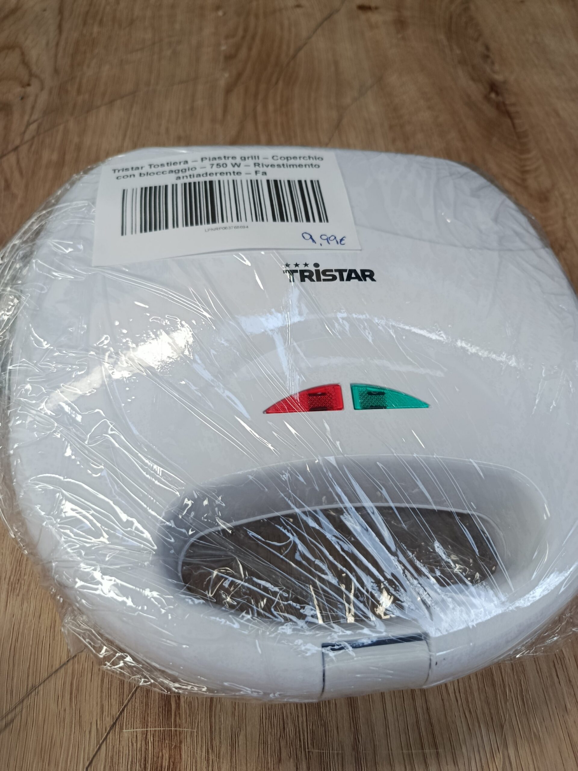 Tostadora Tristar – Placas de parrilla – Tapa con cierre – 750 W – SA-3050 - Imagen 7