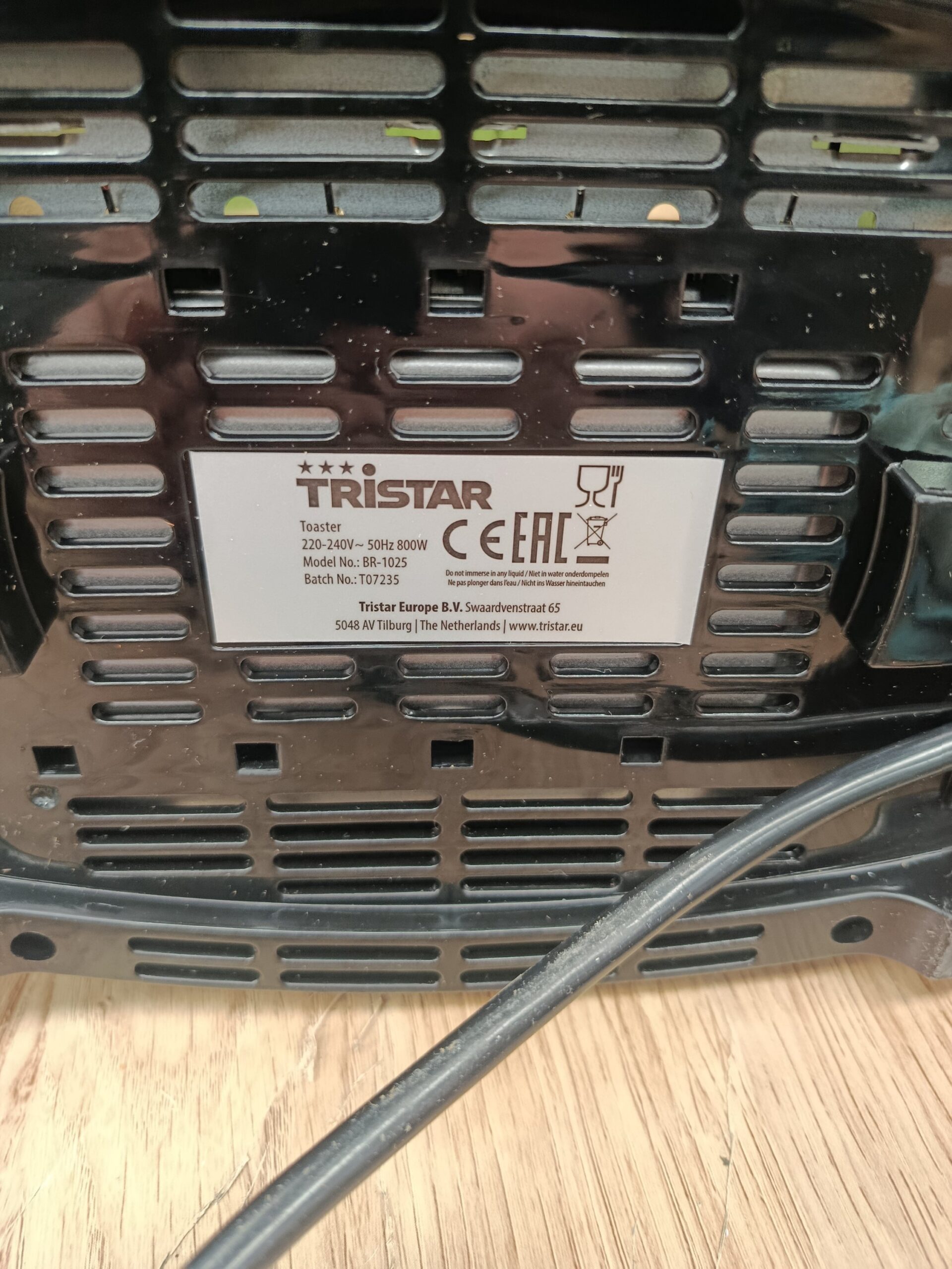 TriStar Tostadora 800W - Imagen 6