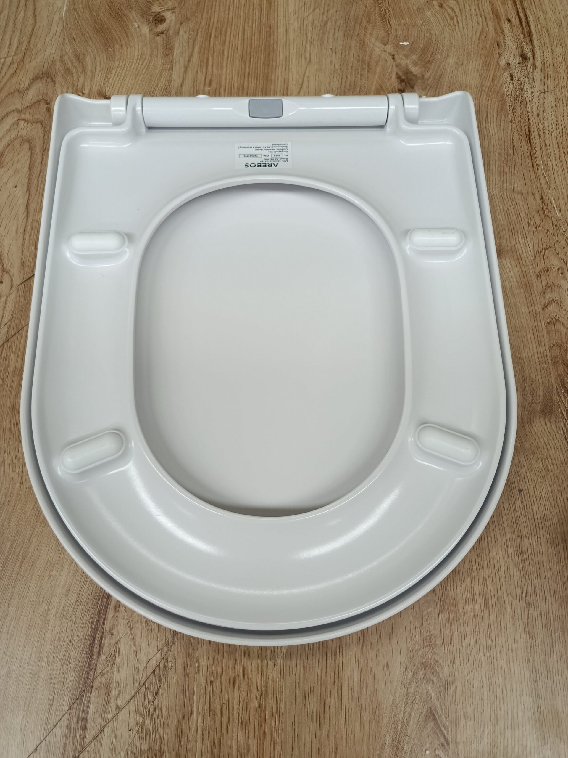 Arebos Tapa de Inodoro en Forma de D - Imagen 4
