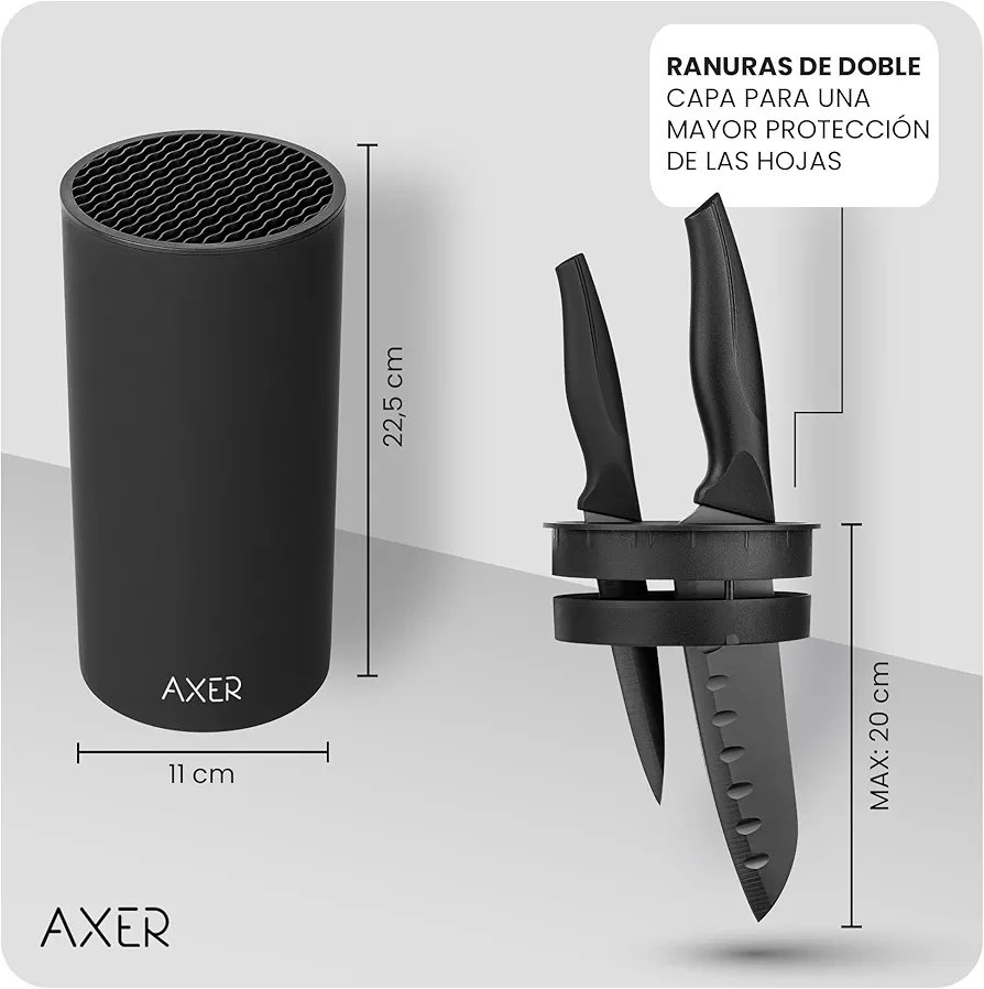 Axer Ceppo Colteli Soporte Cuchillos - Imagen 2