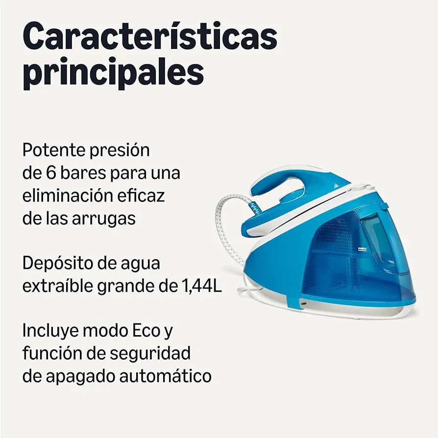 Plancha con Generador de Vapor - Amazon Básics - Imagen 2