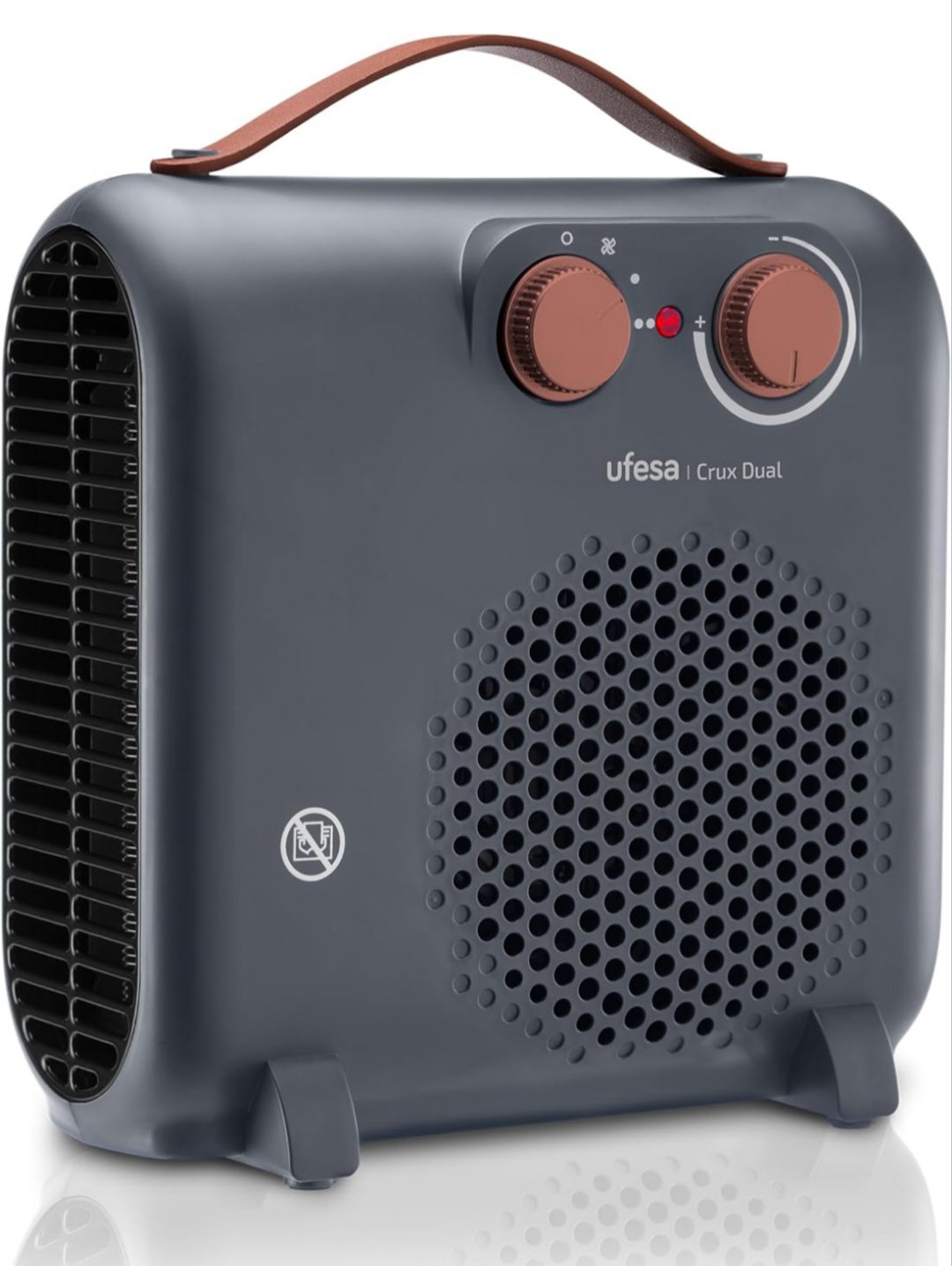 Ufesa Crux Dual Calefactor de 2000W, 3 Niveles de Potencia. - Imagen 2