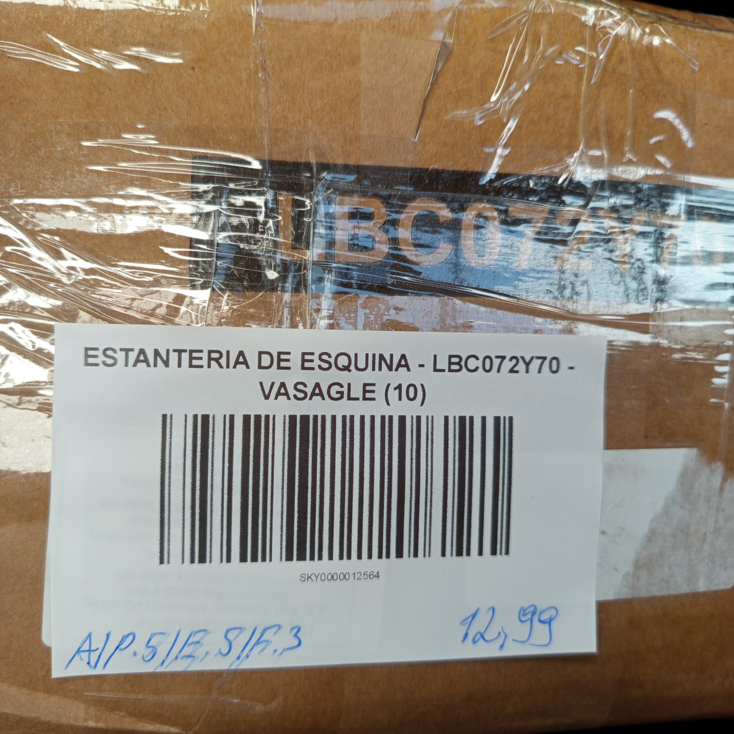 EstanterÍa de Esquina - LBC072Y70 - VASAGLE - Imagen 8