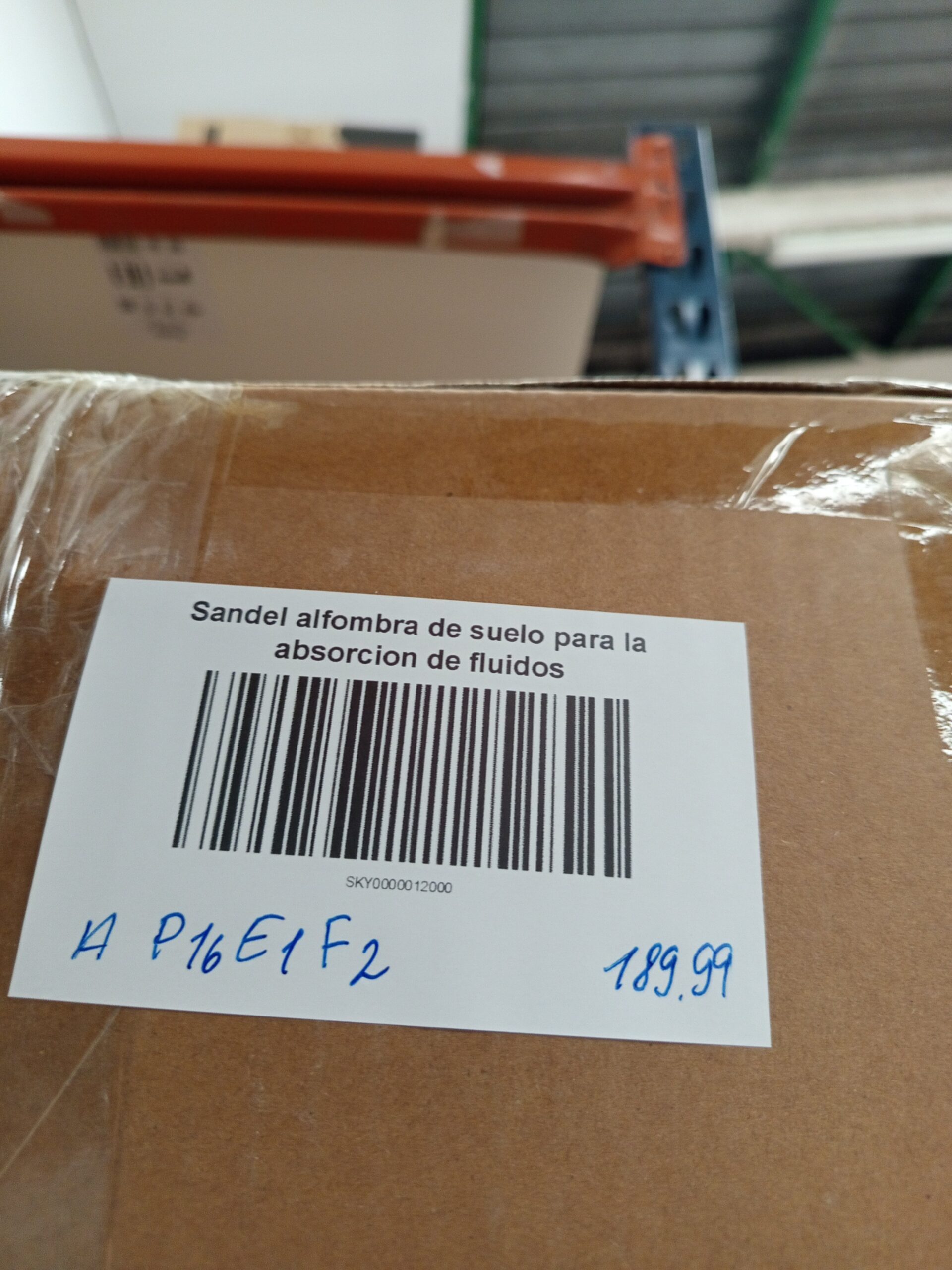 Sandel alfombra de suelo para la absorcion de fluidos. - Imagen 3