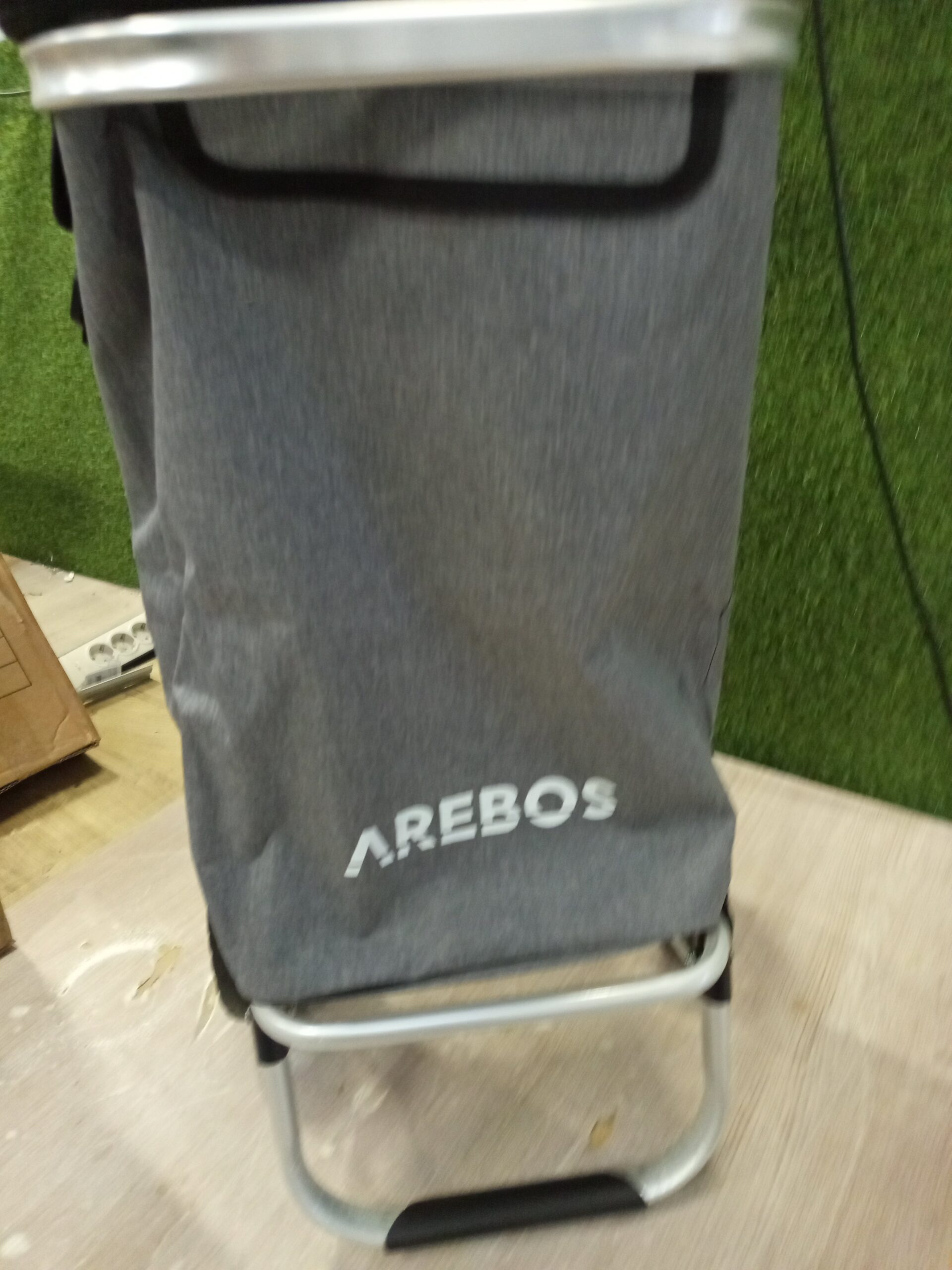 Arebos carrito de la compra 3en1 gris - Imagen 3