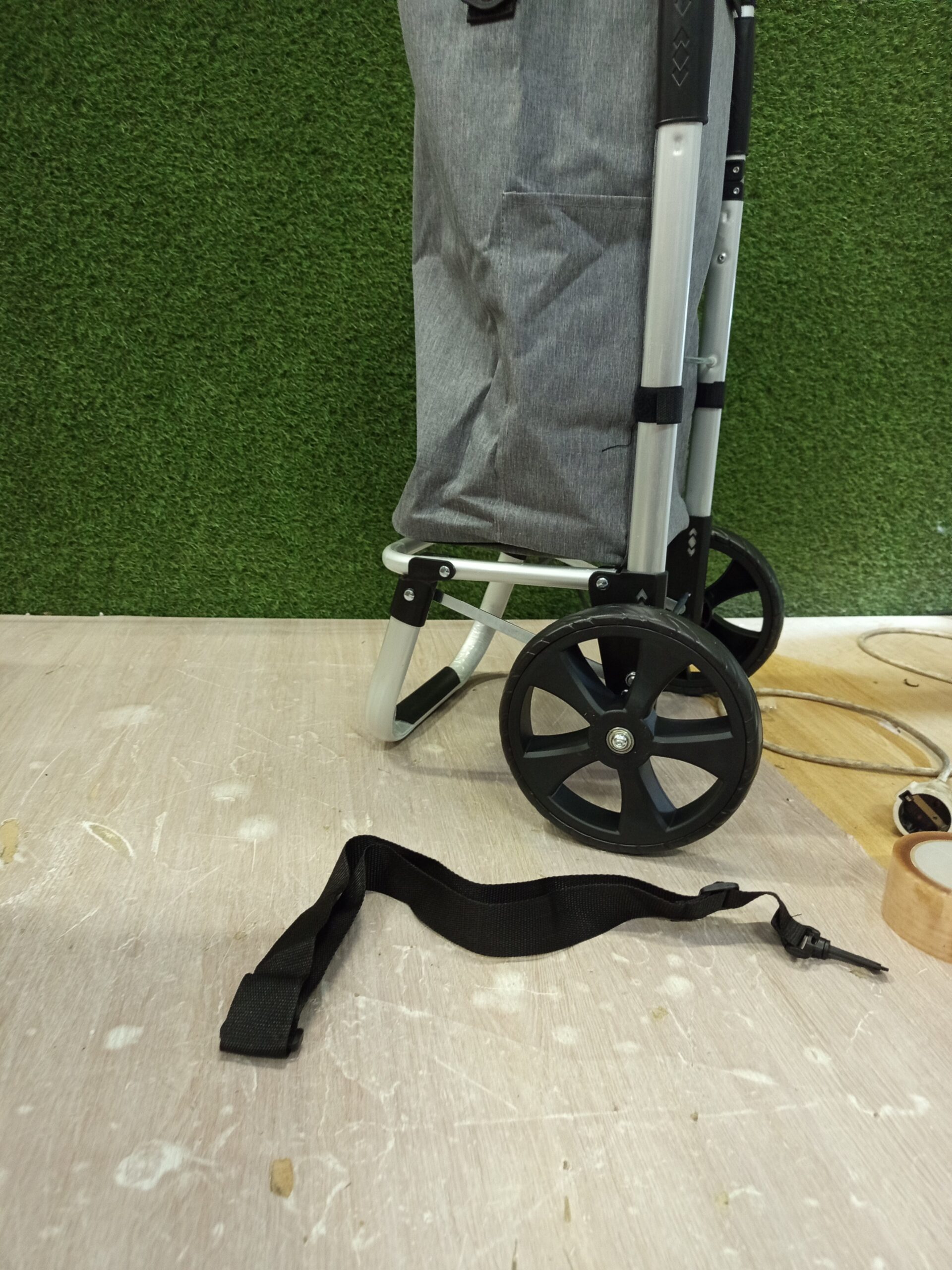 Arebos carrito de la compra 3en1 gris - Imagen 4