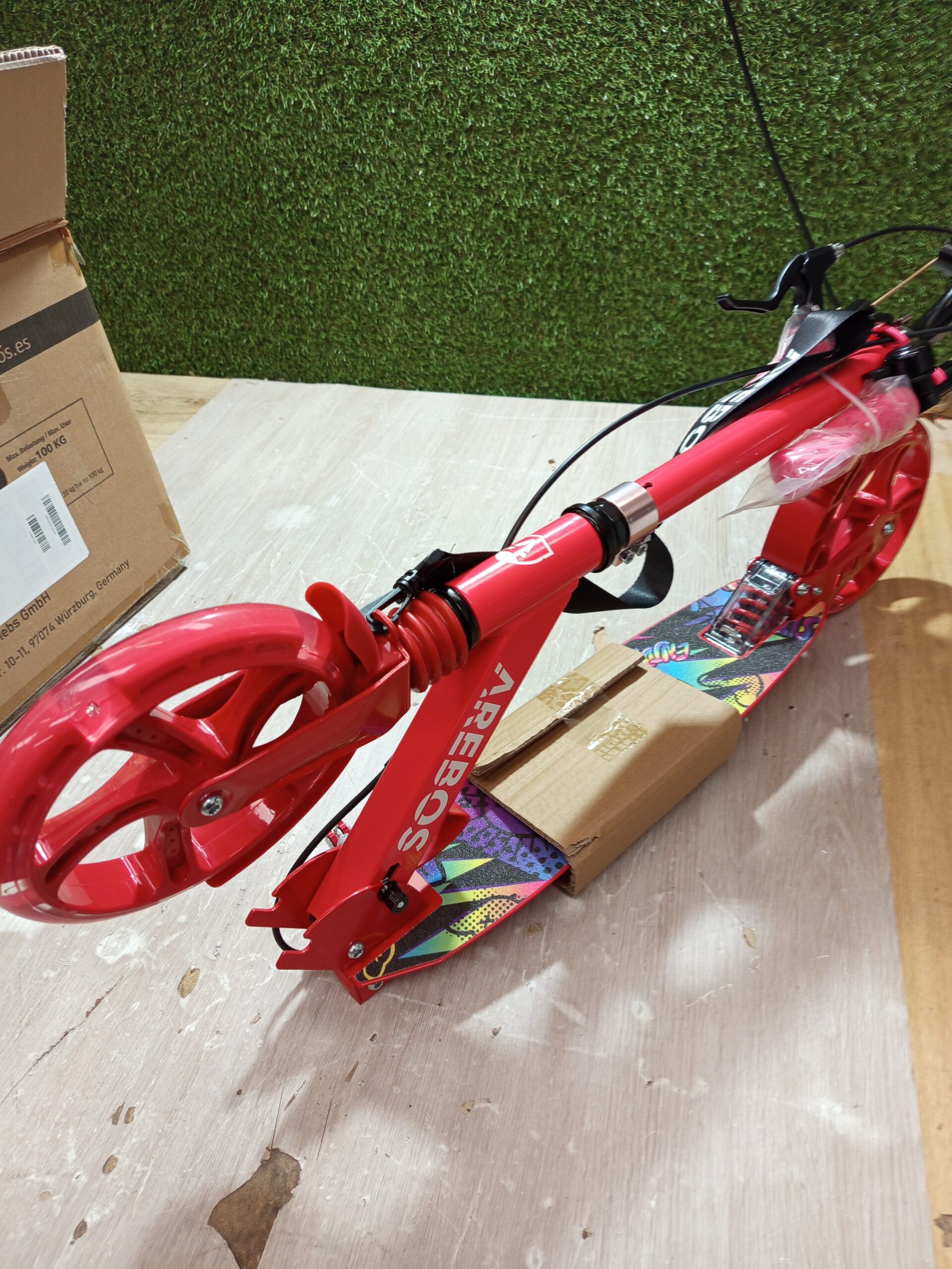 Patinete AREBOS con LED - Imagen 6