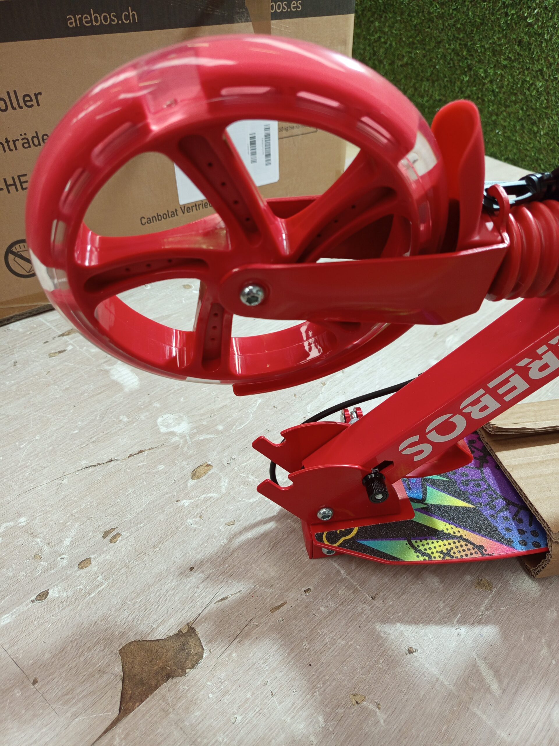 Patinete AREBOS con LED - Imagen 3