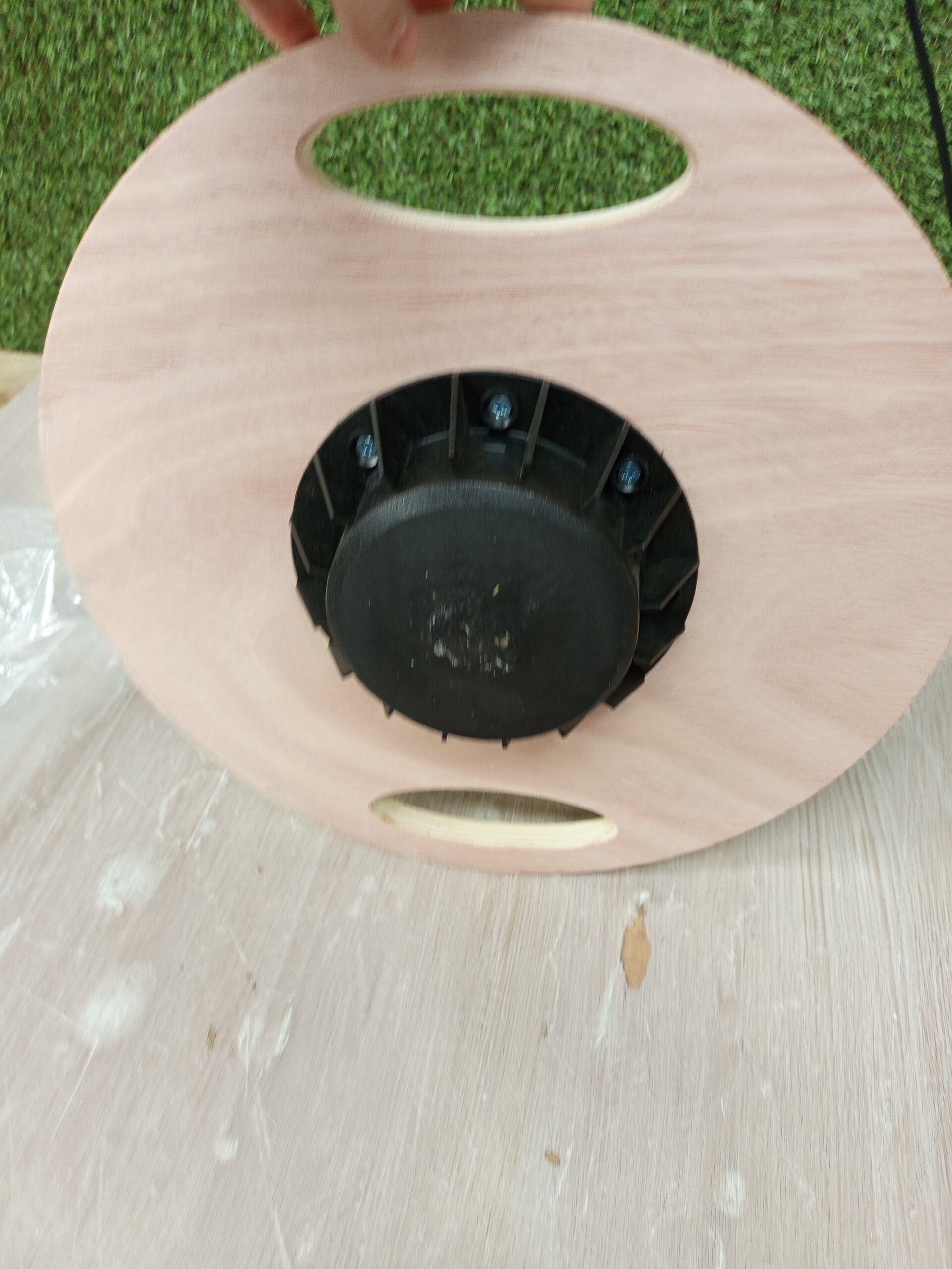 KM-Fit tabla de equilibrio de madera redonda - Imagen 3
