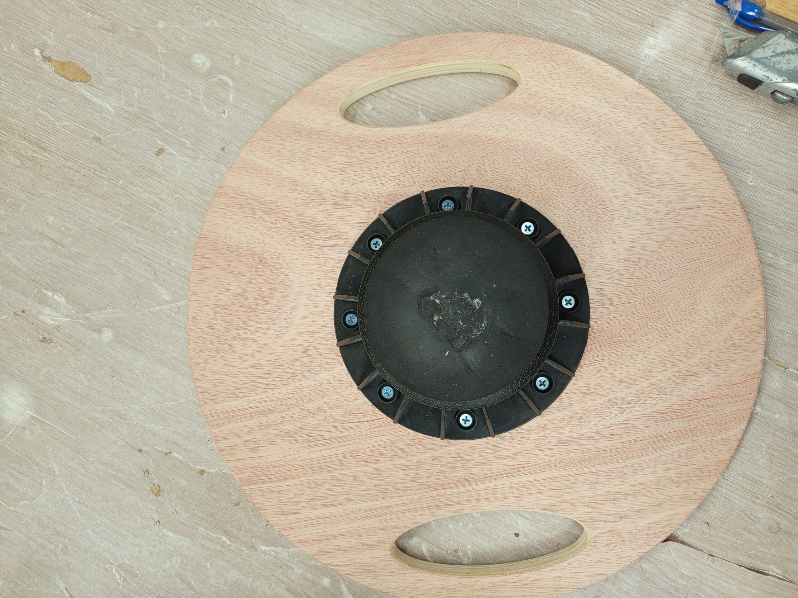 KM-Fit tabla de equilibrio de madera redonda - Imagen 2