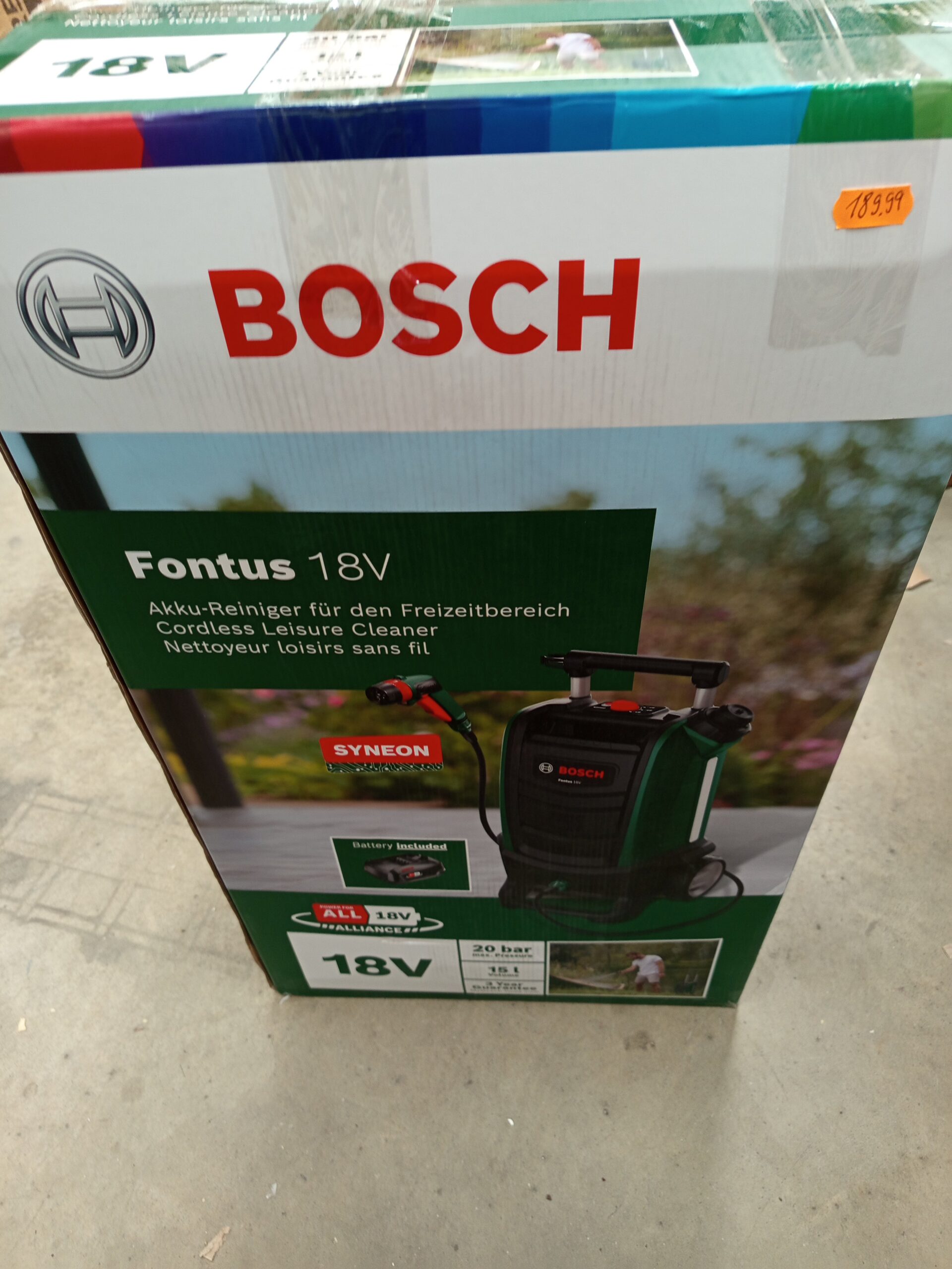 Bosch hidrolimpiadora de exteriores. - Imagen 6