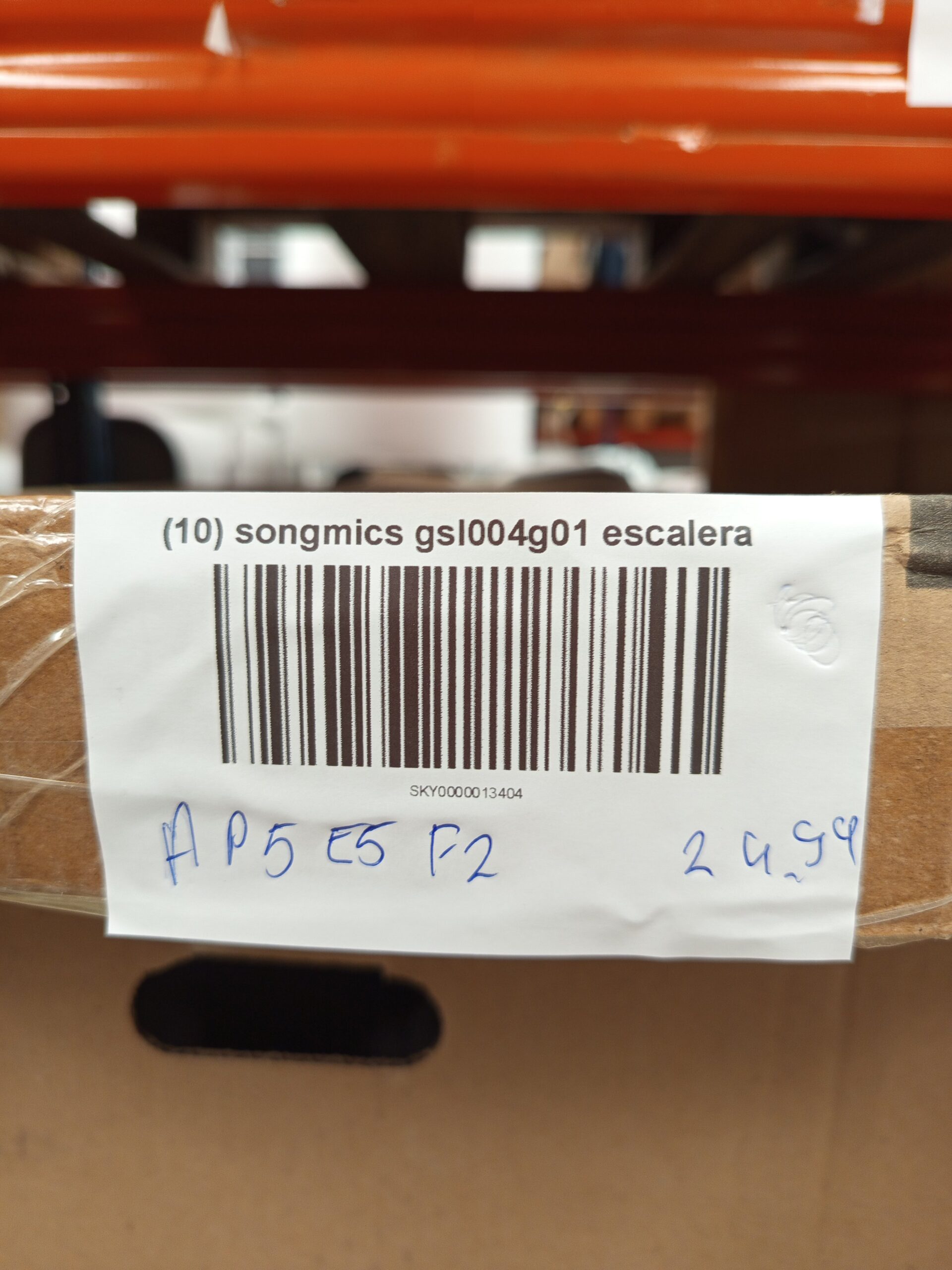 SONGMICS Escalera de Tijera GSL004G01. - Imagen 8