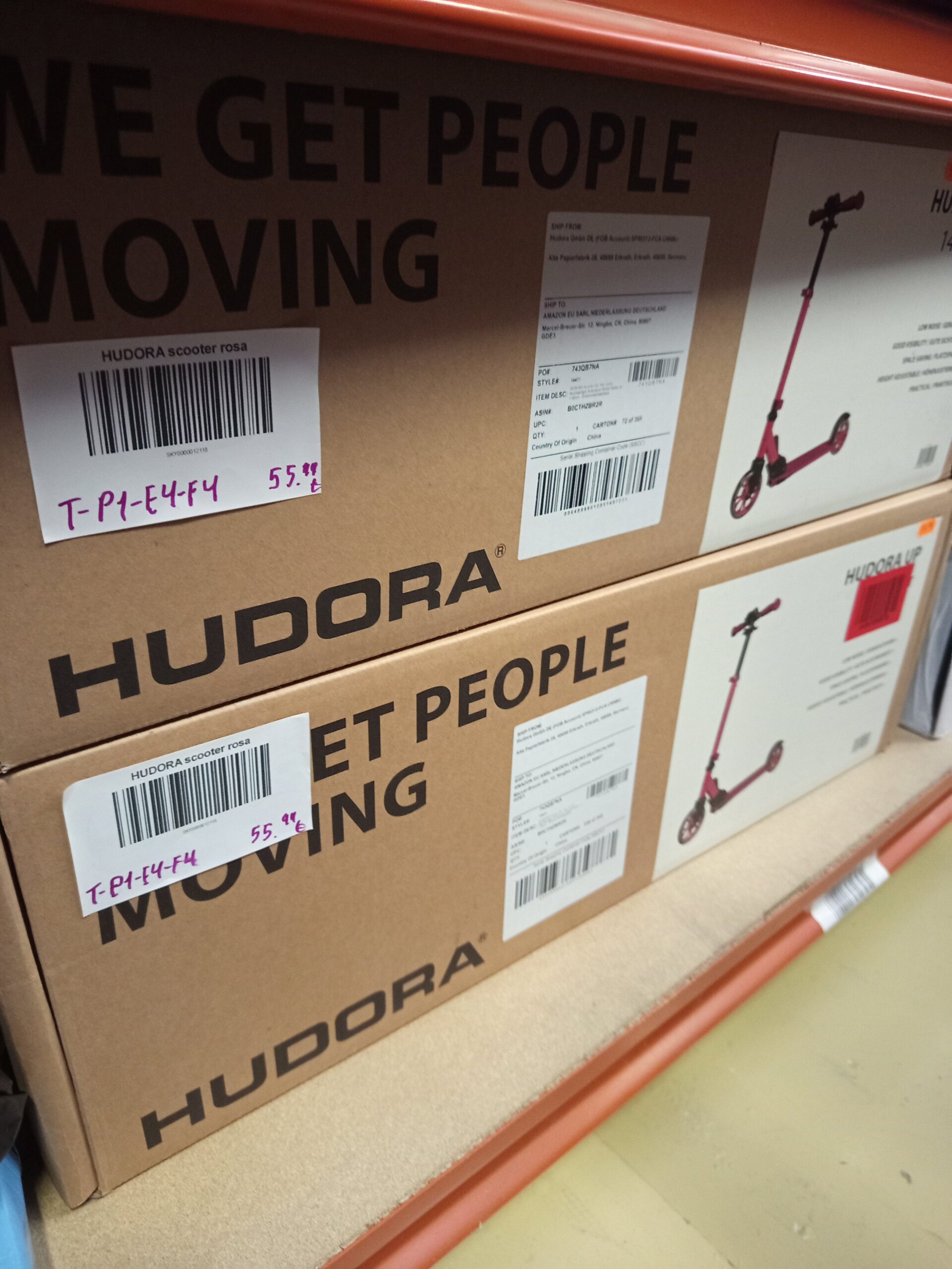 HUDORA Scooter Up 145 Junior Patinete Infantil a Partir de 3 años. - Imagen 6