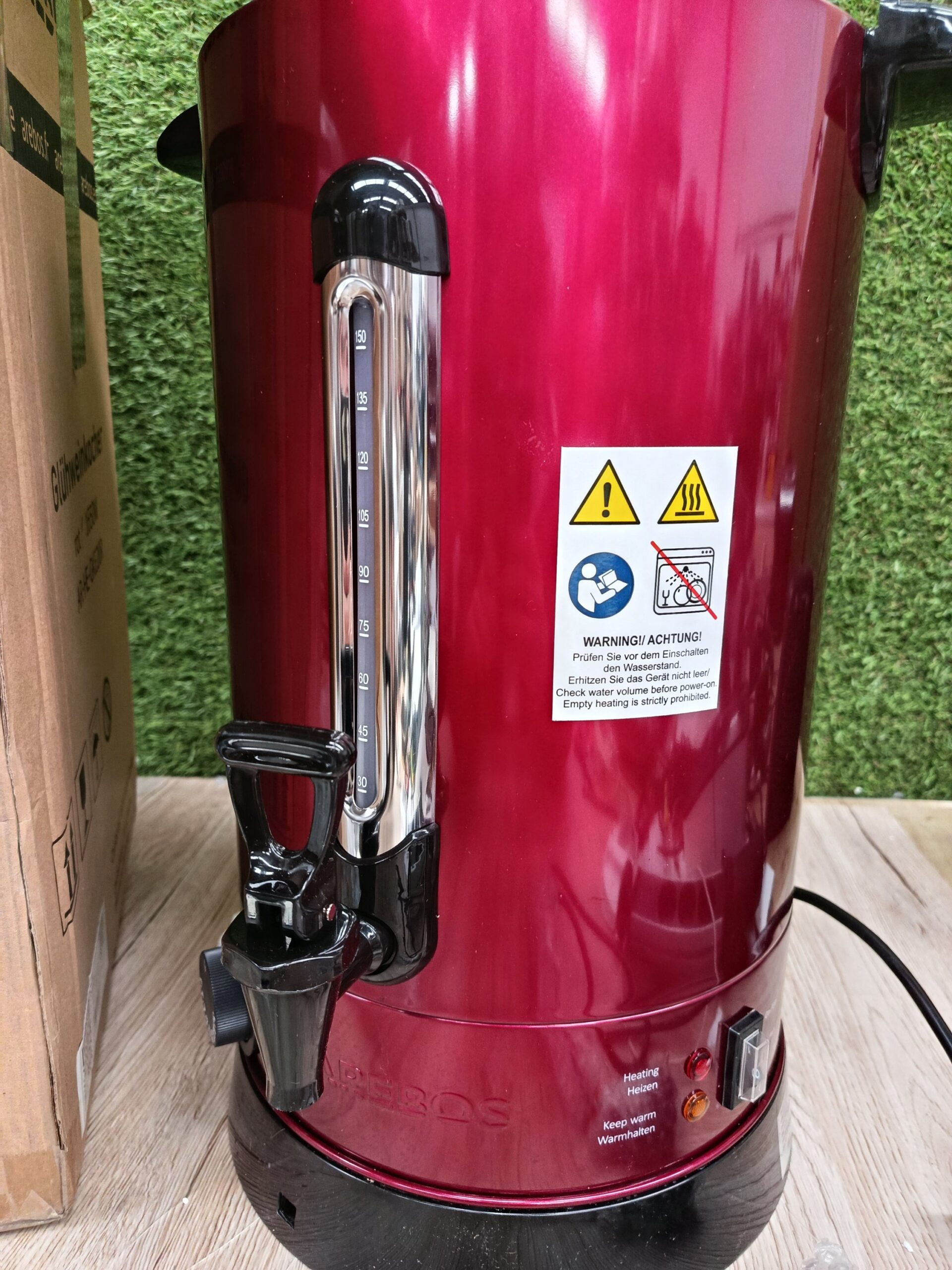 Vinificador - 20 L Rojo - Arebos - Imagen 5