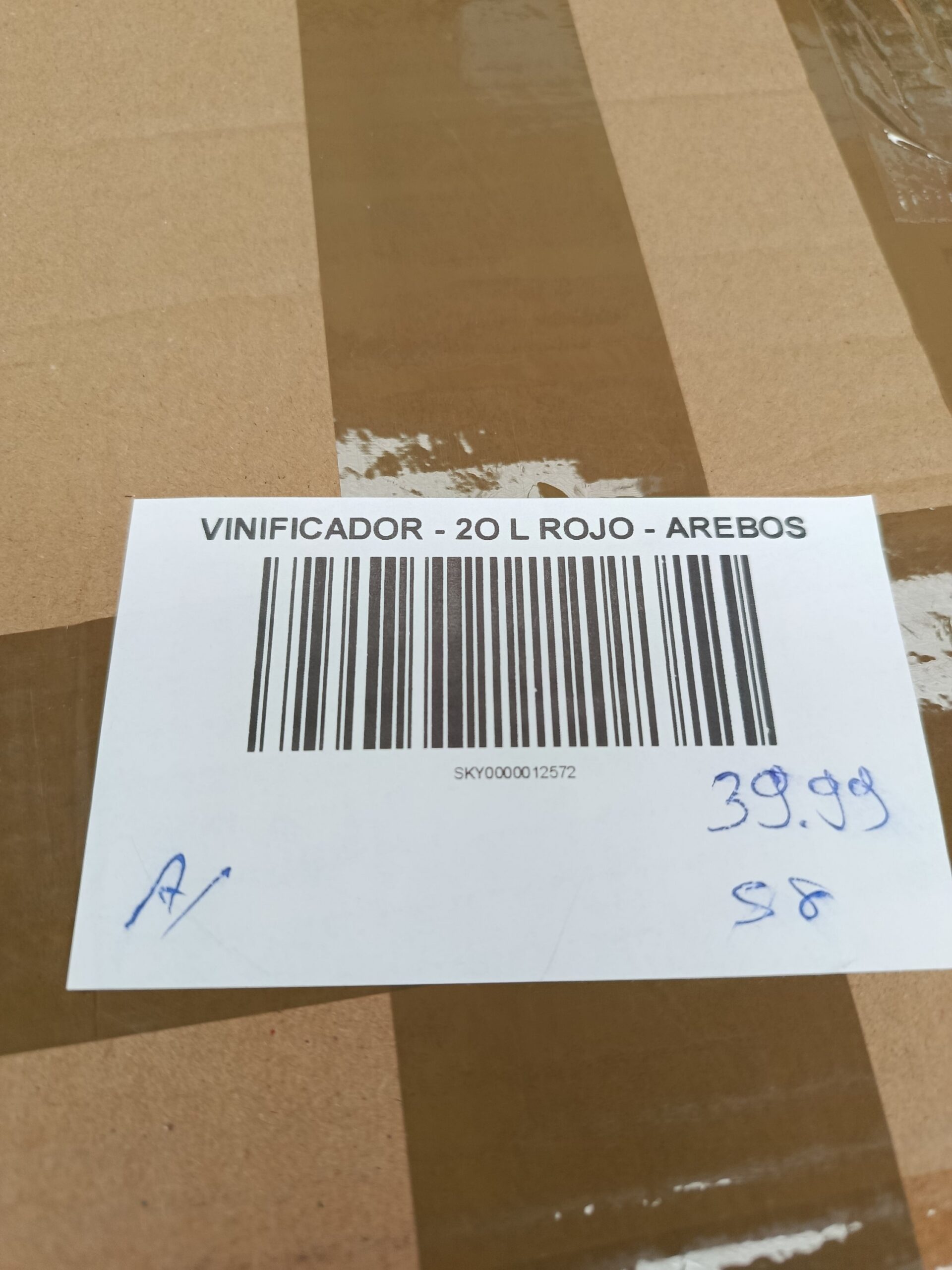 Vinificador - 20 L Rojo - Arebos - Imagen 8