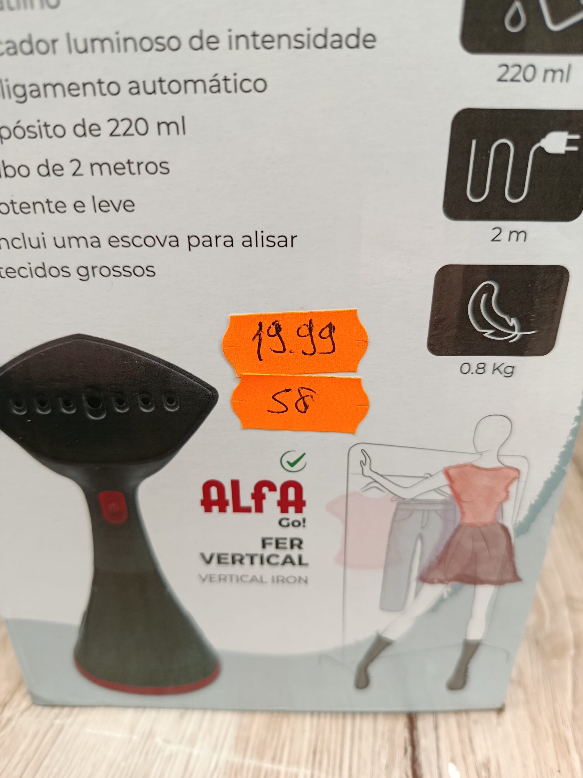 Plancha Vertical - 1630W - ALFA - Imagen 7