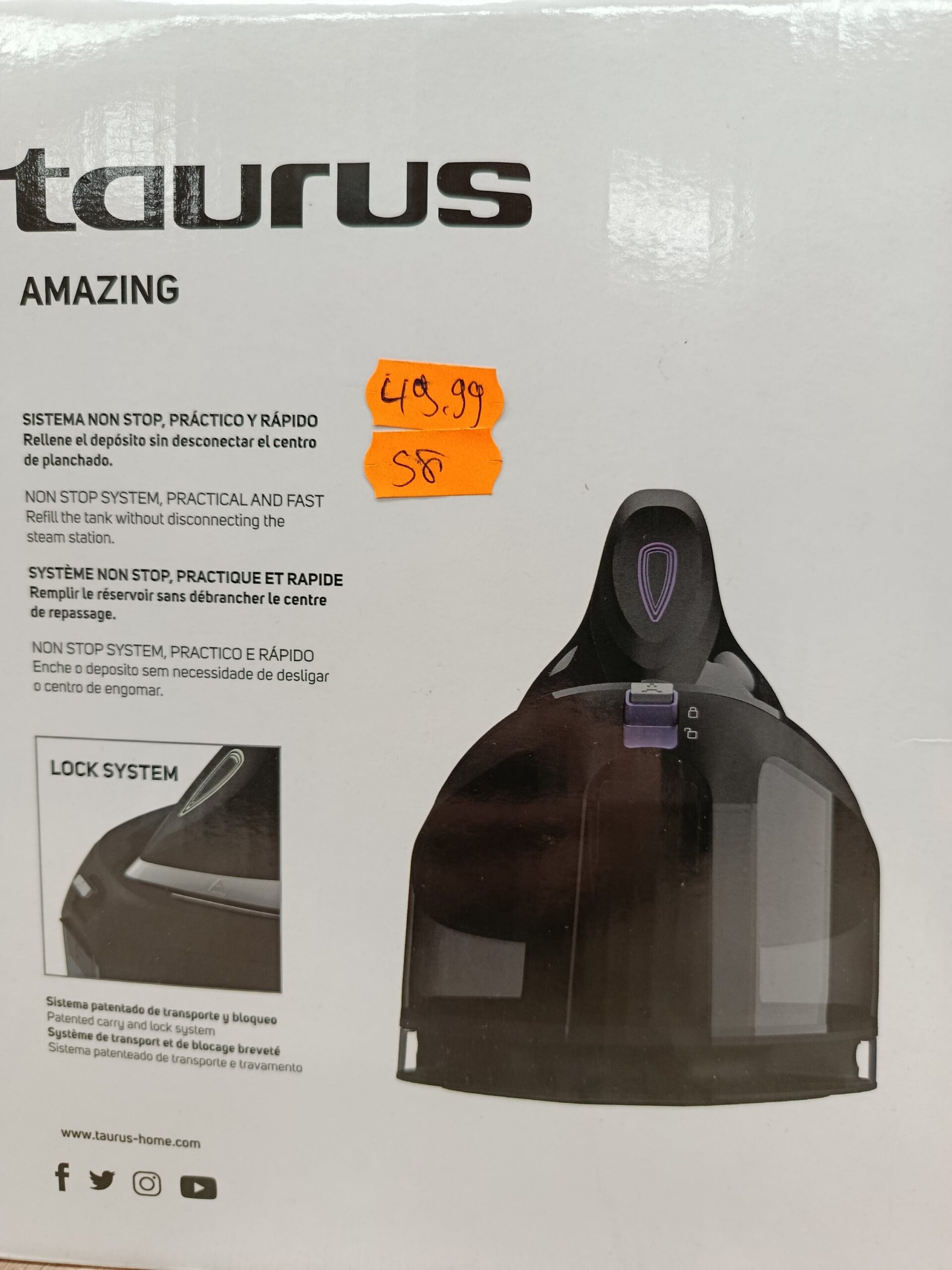 Centro de planchado - SSD3002 - Taurus Amazing - Imagen 8