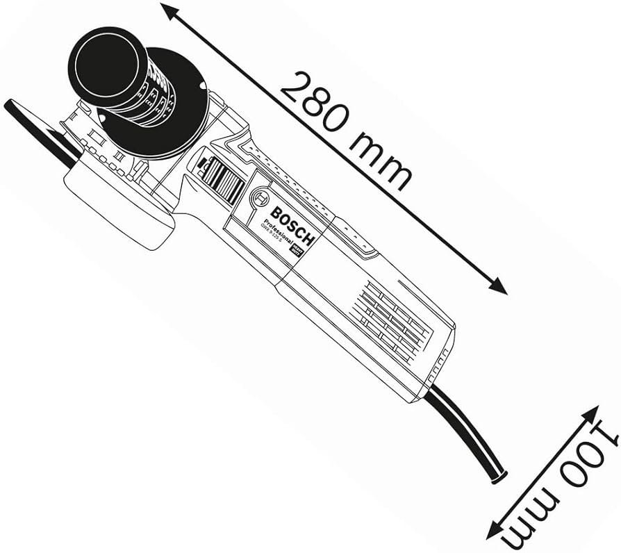Amoladora angular - GWX 9-125 S Professional - Bosch - Imagen 2