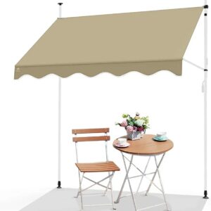 Toldo Manual Retráctil - 300x120x210-300 cm - VOUNOT