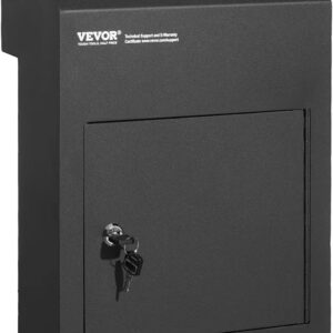 Buzón de Puerta Empotrada - 304 x 150 x 405 mm - VEVOR