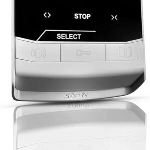 somfy 1870536 Monitor V100+ Videoportero 2 hilos, Pantalla a color, 11 cm