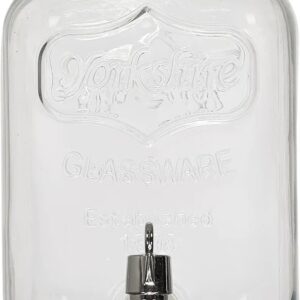 Fuente de bebidas Saveur et Degustation kv7169, 21,50 x 25,3 x 15 cm, cristal transparente