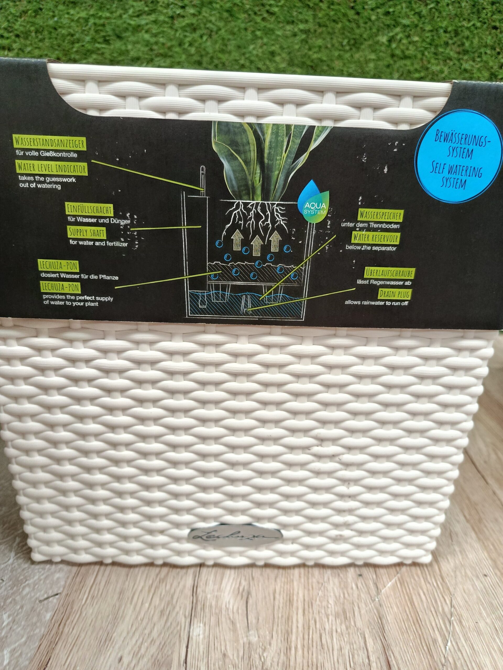 Cubeta de plantado - 30 x 30 x 30 cm Cottage - Lechuza - Imagen 10