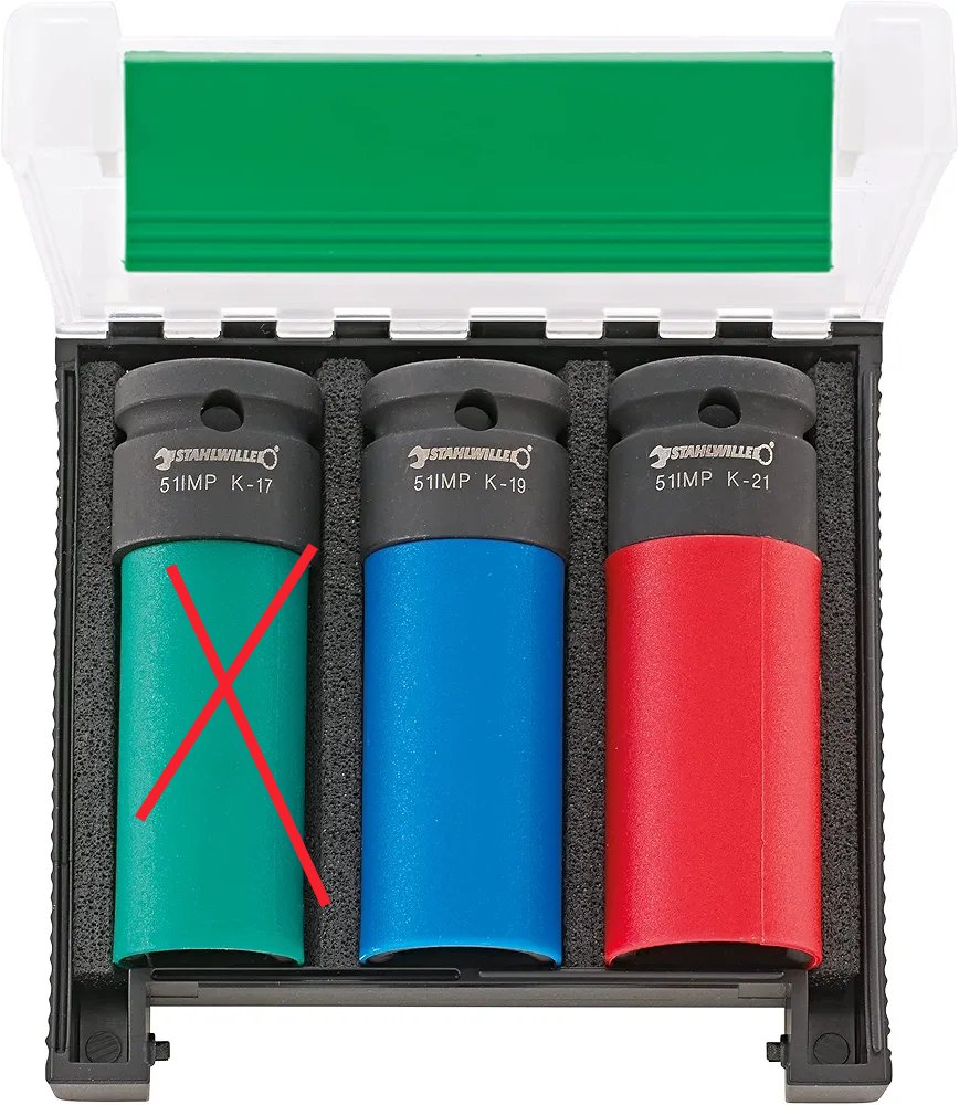 Juego de llaves - 51IMP K/3 Impact - Stahlwille