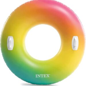 Boya gigante de tubo arcoíris de Intex