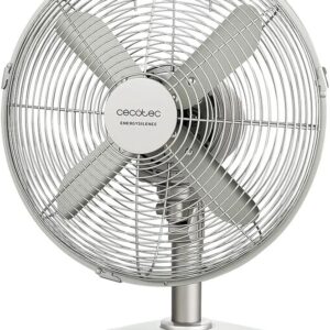 Cecotec Ventilador de Sobremesa EnergySilence 610 SteelDesk. 40 W