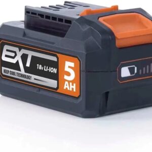 Evolution Power Tools Batería de Iones de Litio de 5 Ah, 18 V, Black/Orange