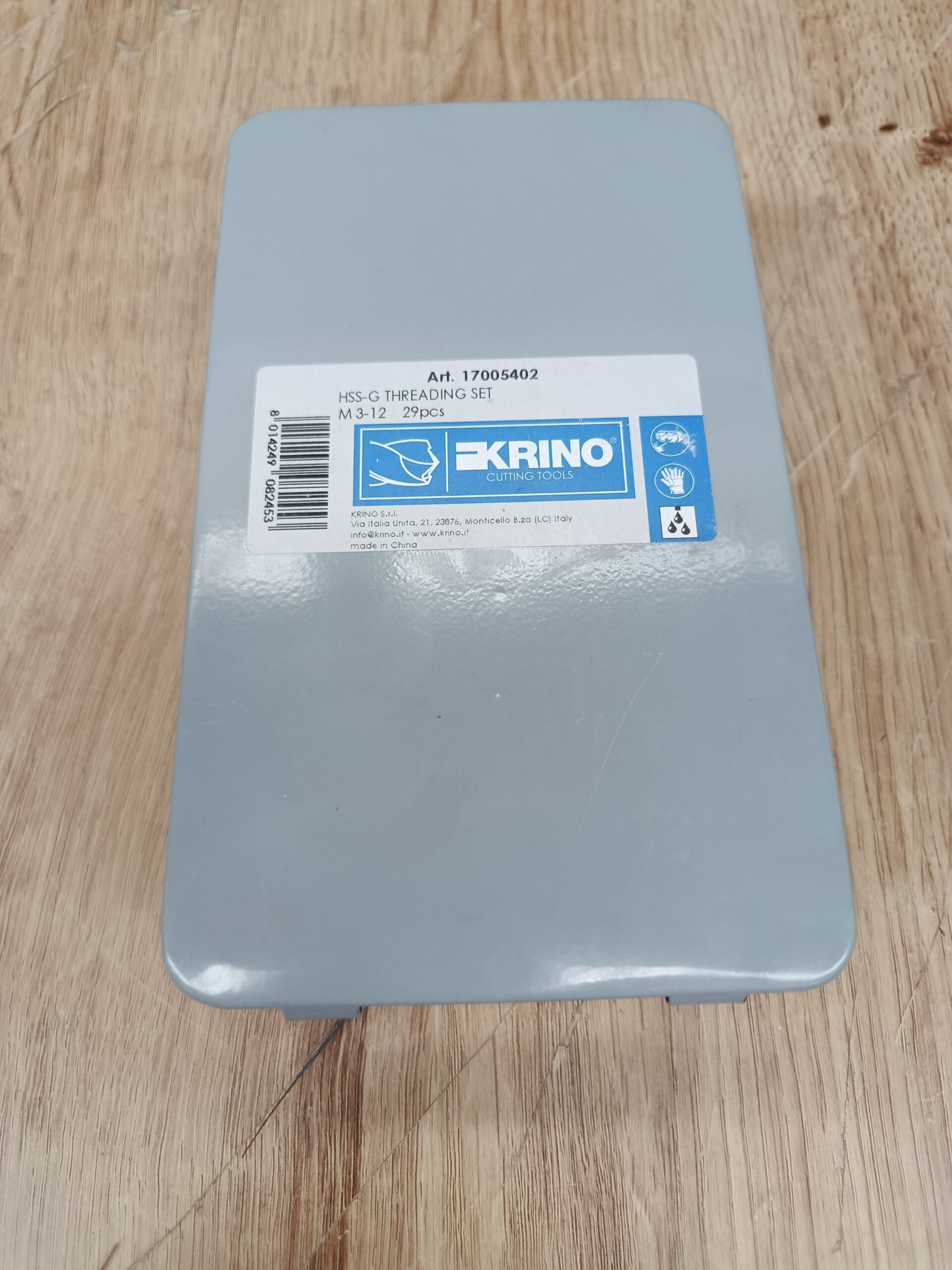 Krino 17005402 - Juego de 7 machos de roscar métricos manuales - Imagen 5
